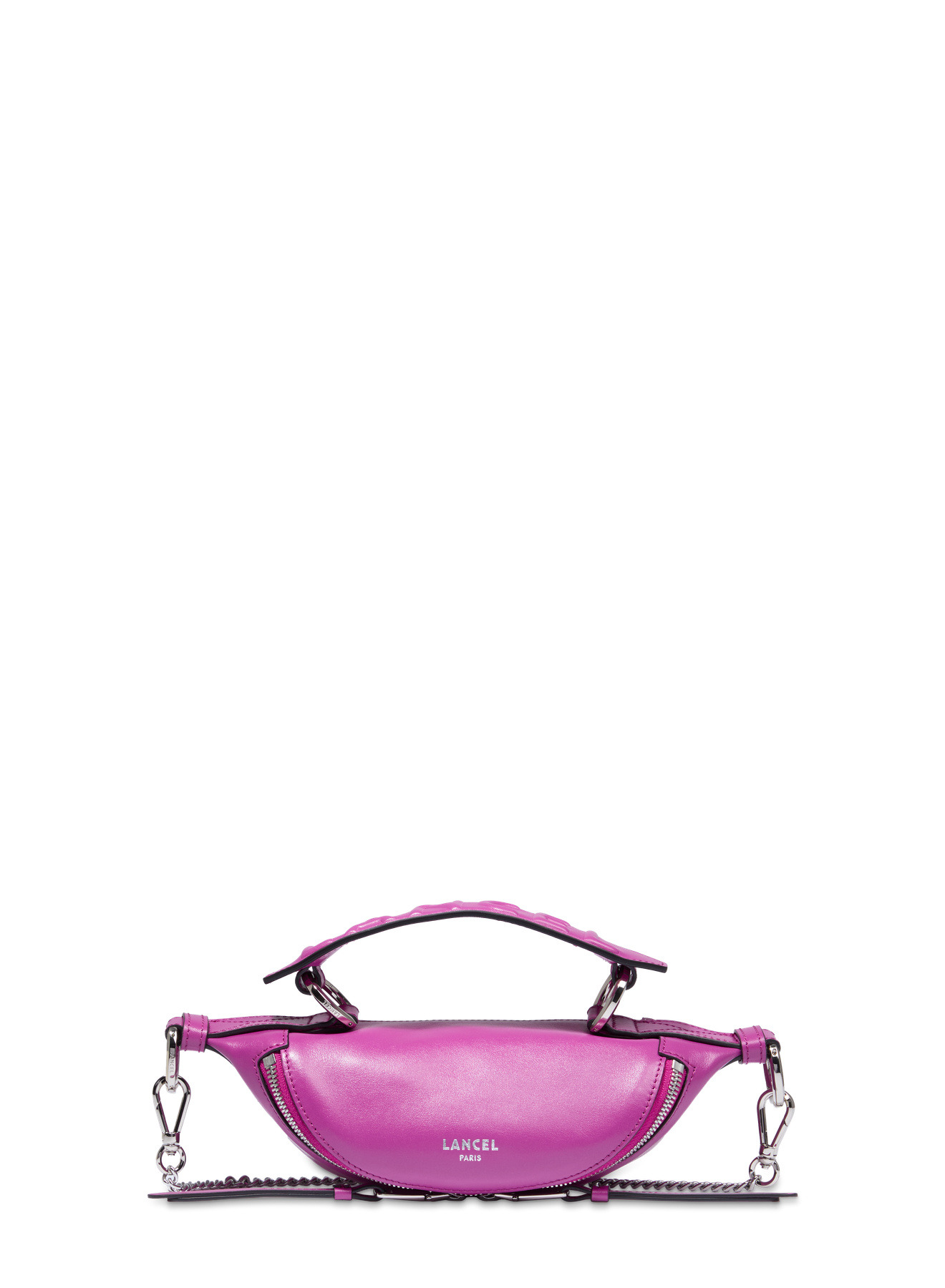 Origami de Lancel - Mini Sac Porte Croise Zippe - Fuchsia
