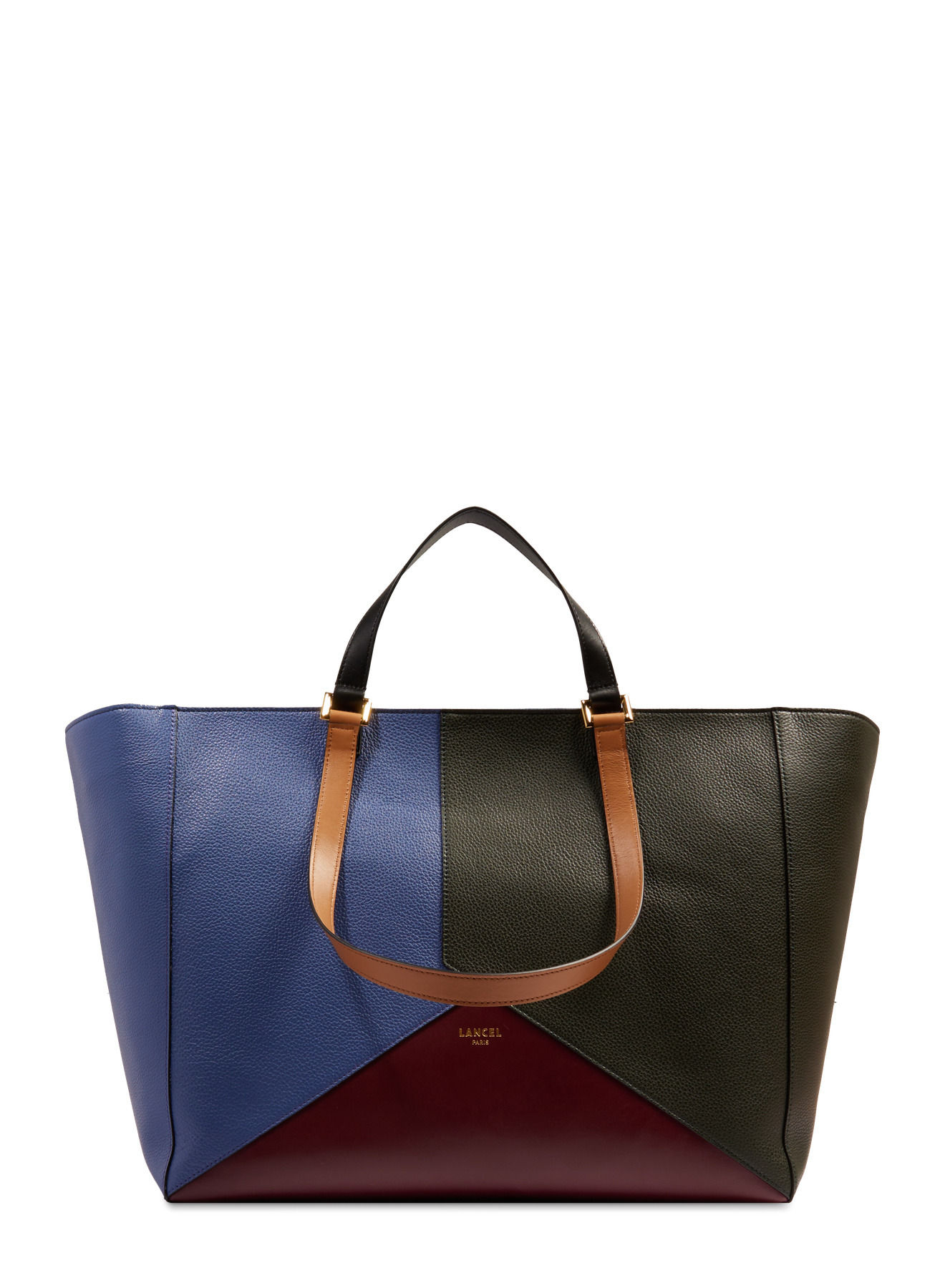 Enveloppe de Lancel - Sac Cabas Zippe L - MULTICO INDIGO