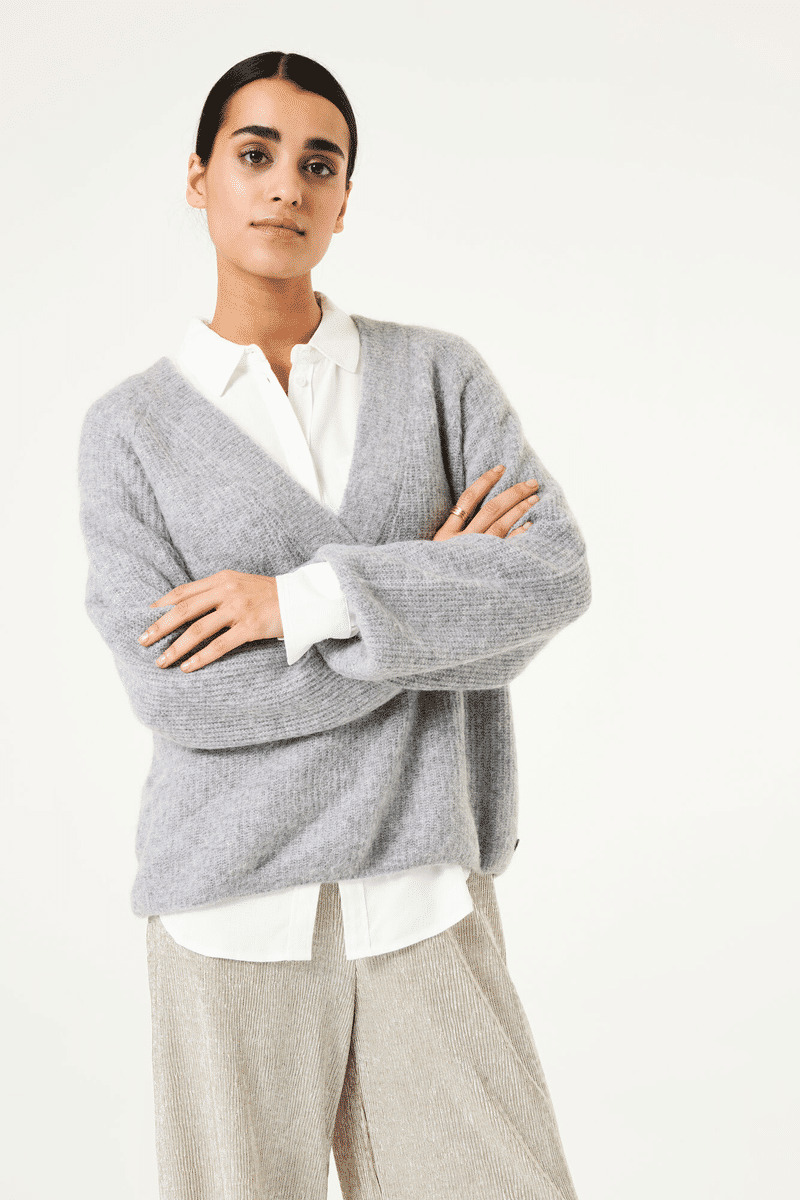 Women Sweater Gray