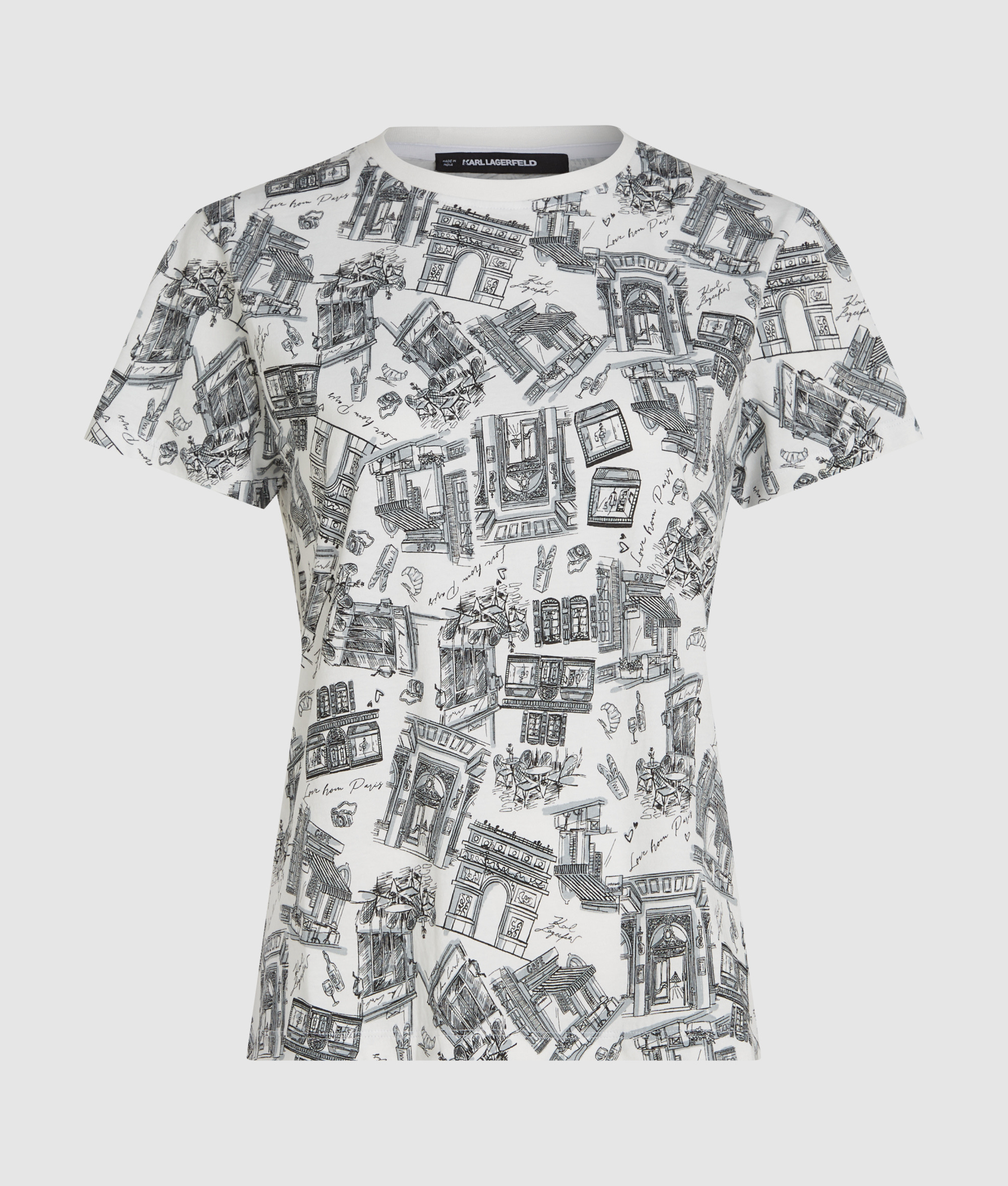 LOVE FROM PARIS AOP T-SHIRT