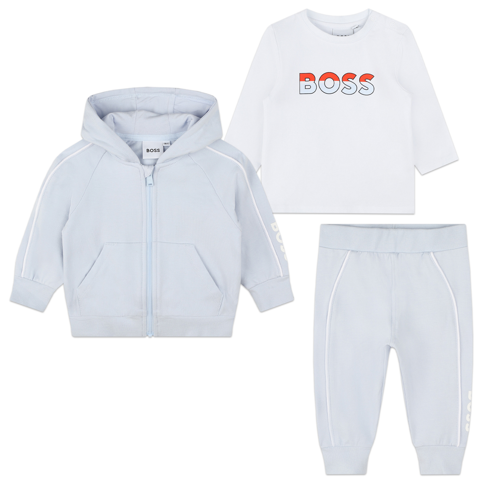 ENS.T-SHIRT+PANTALON+CARDIGAN
