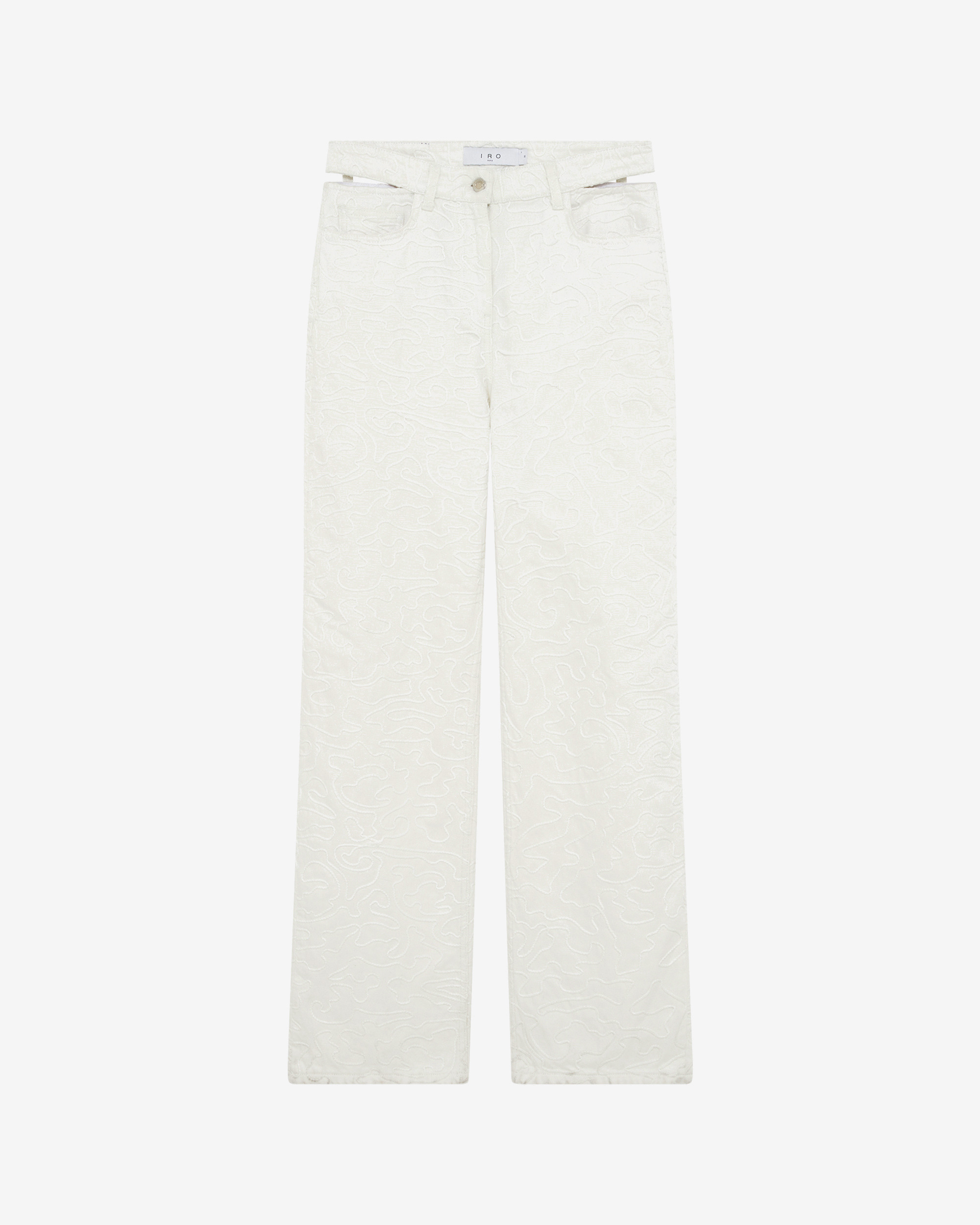 Jean Oversize À Motif Brodé Lambert