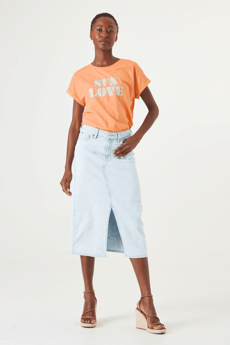 Women Skirts Blue