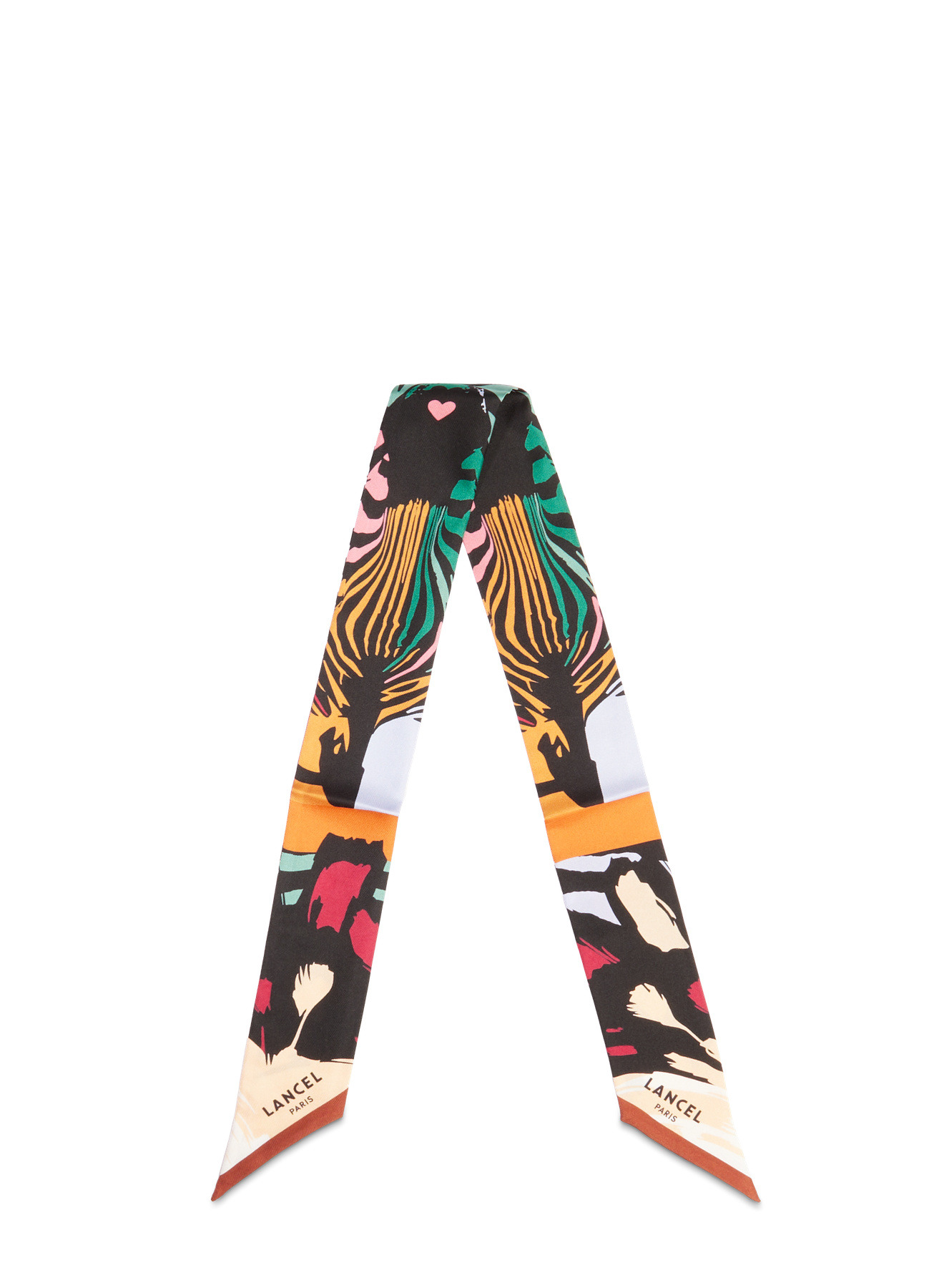 Motif Zebra Mania - Bandeau - Multico Noir