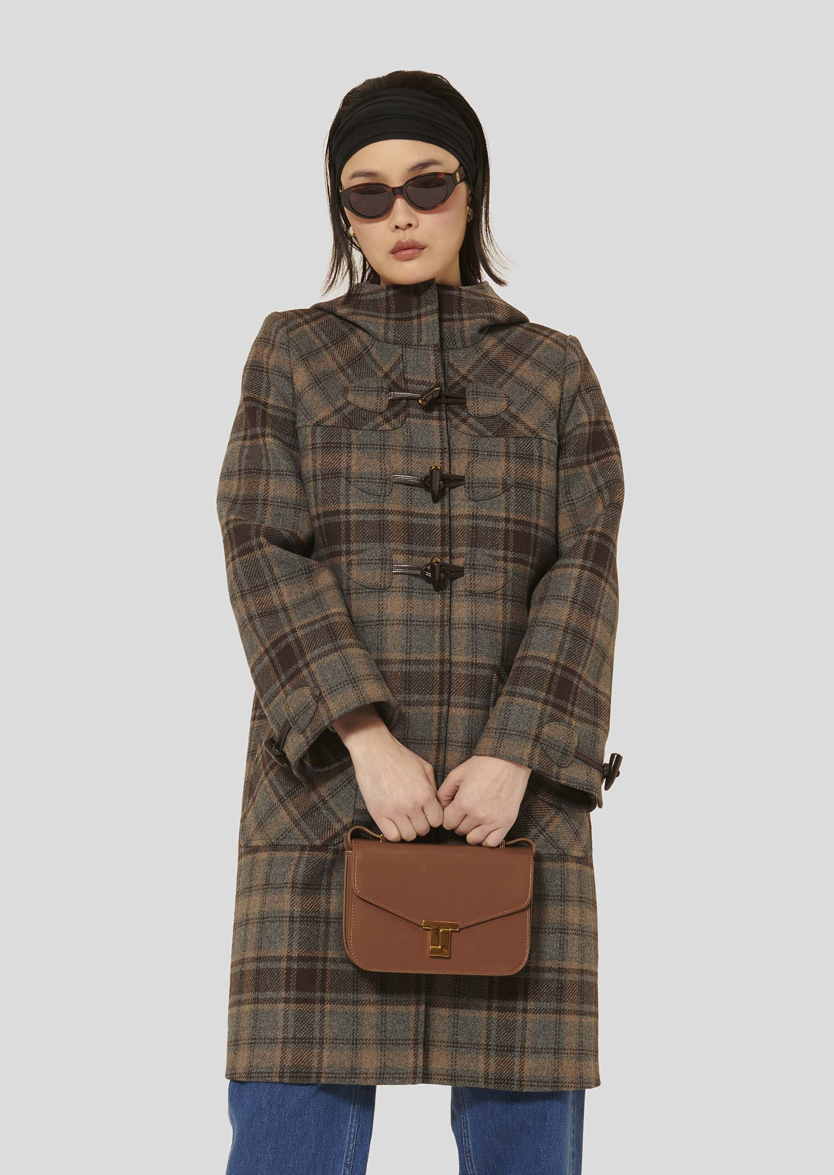 Manteau Manoela-Fauve en Laine