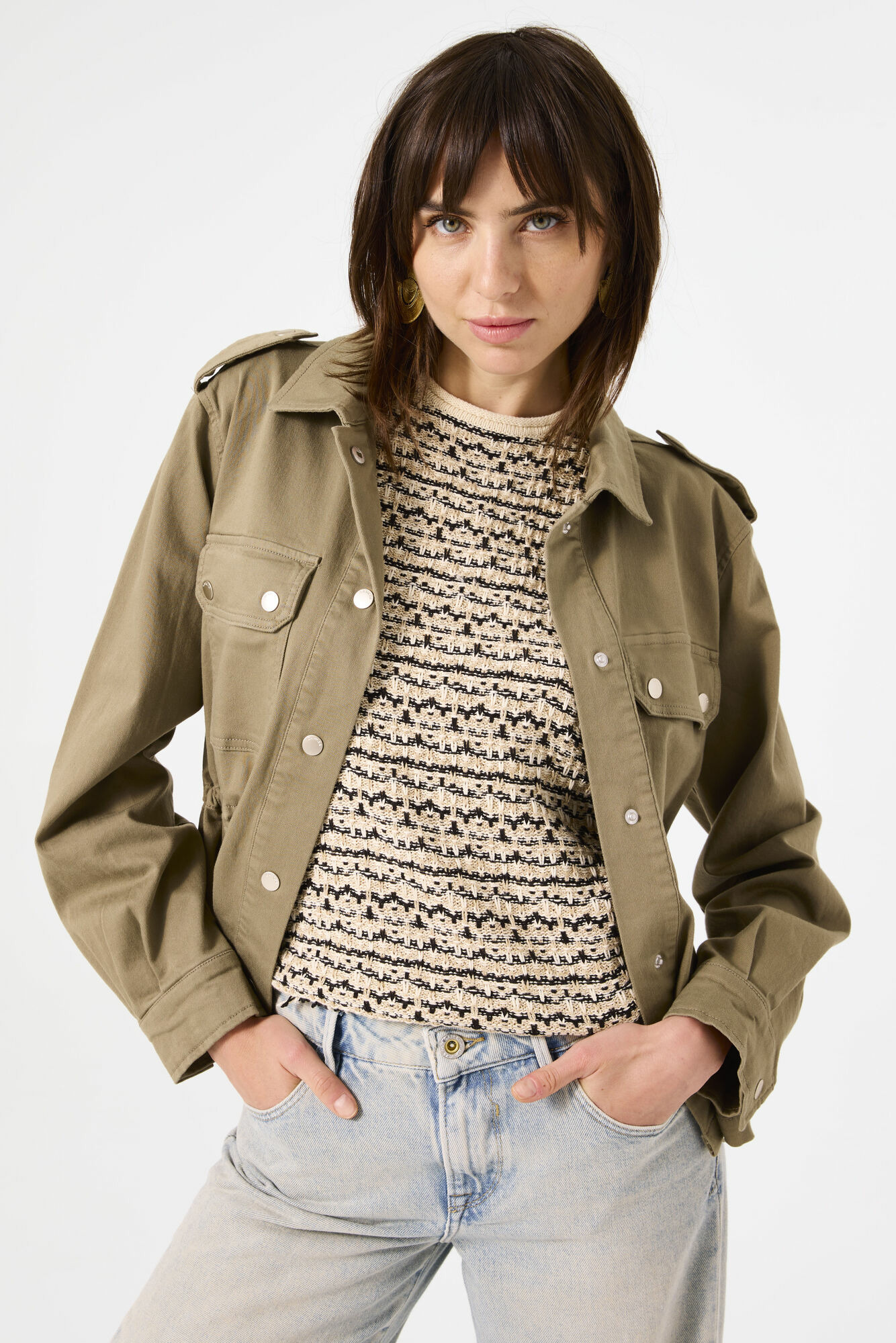 Women Jacket Green