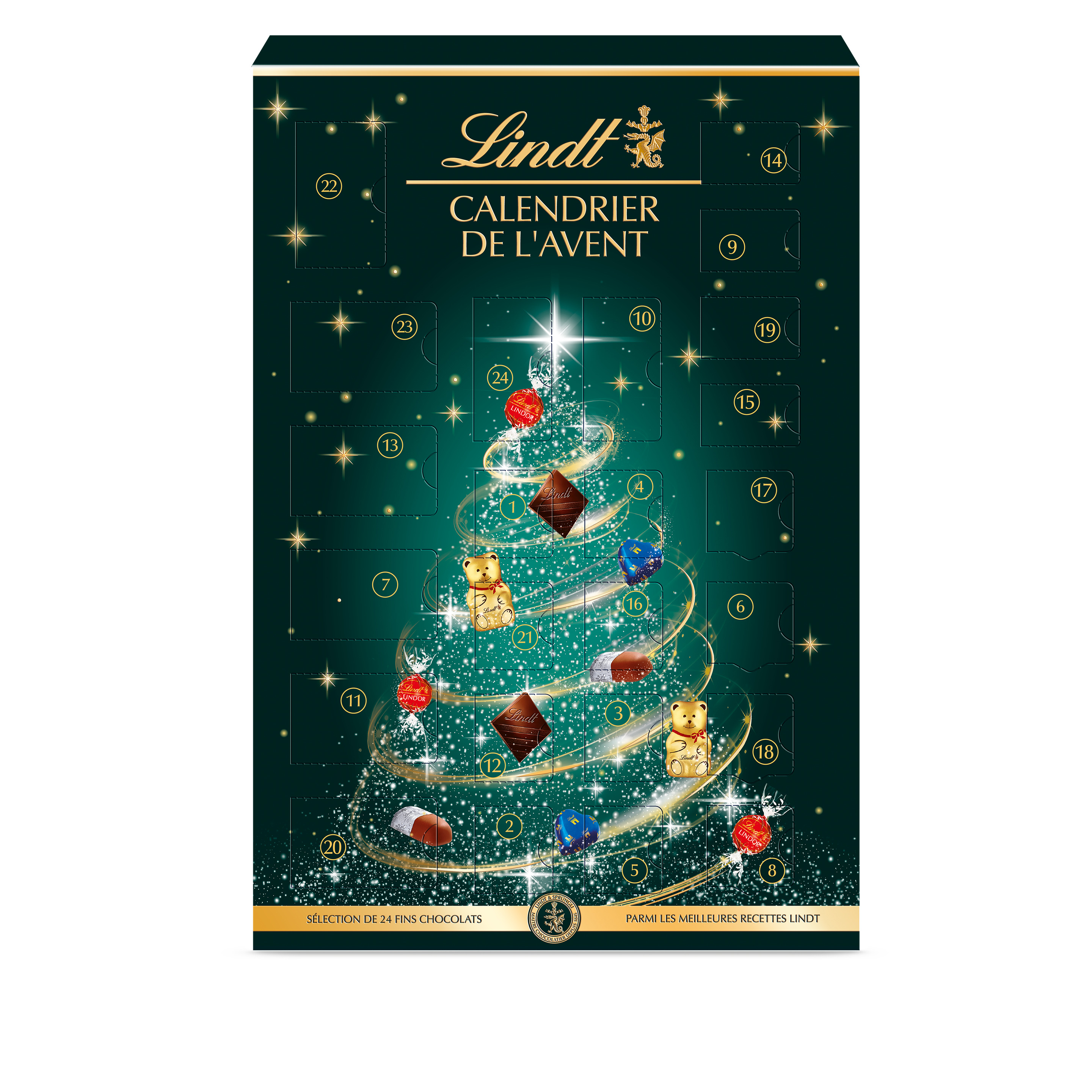 CALENDRIER DE L'AVENT LINDT 221G