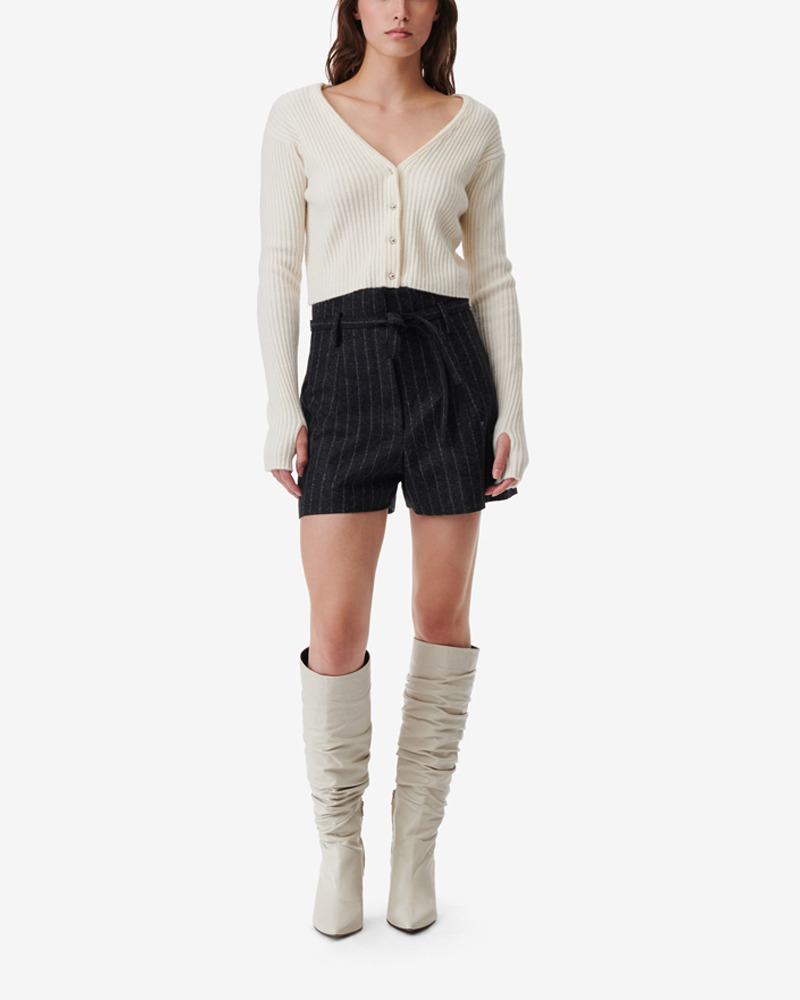 Gilet Col V En Laine Cachemire Keyra