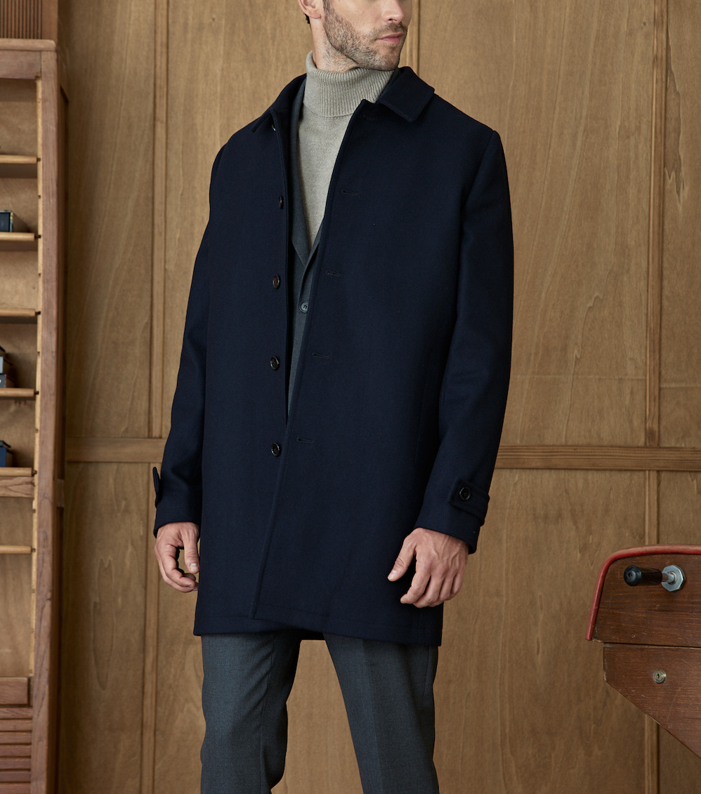 Manteau Edward Navy