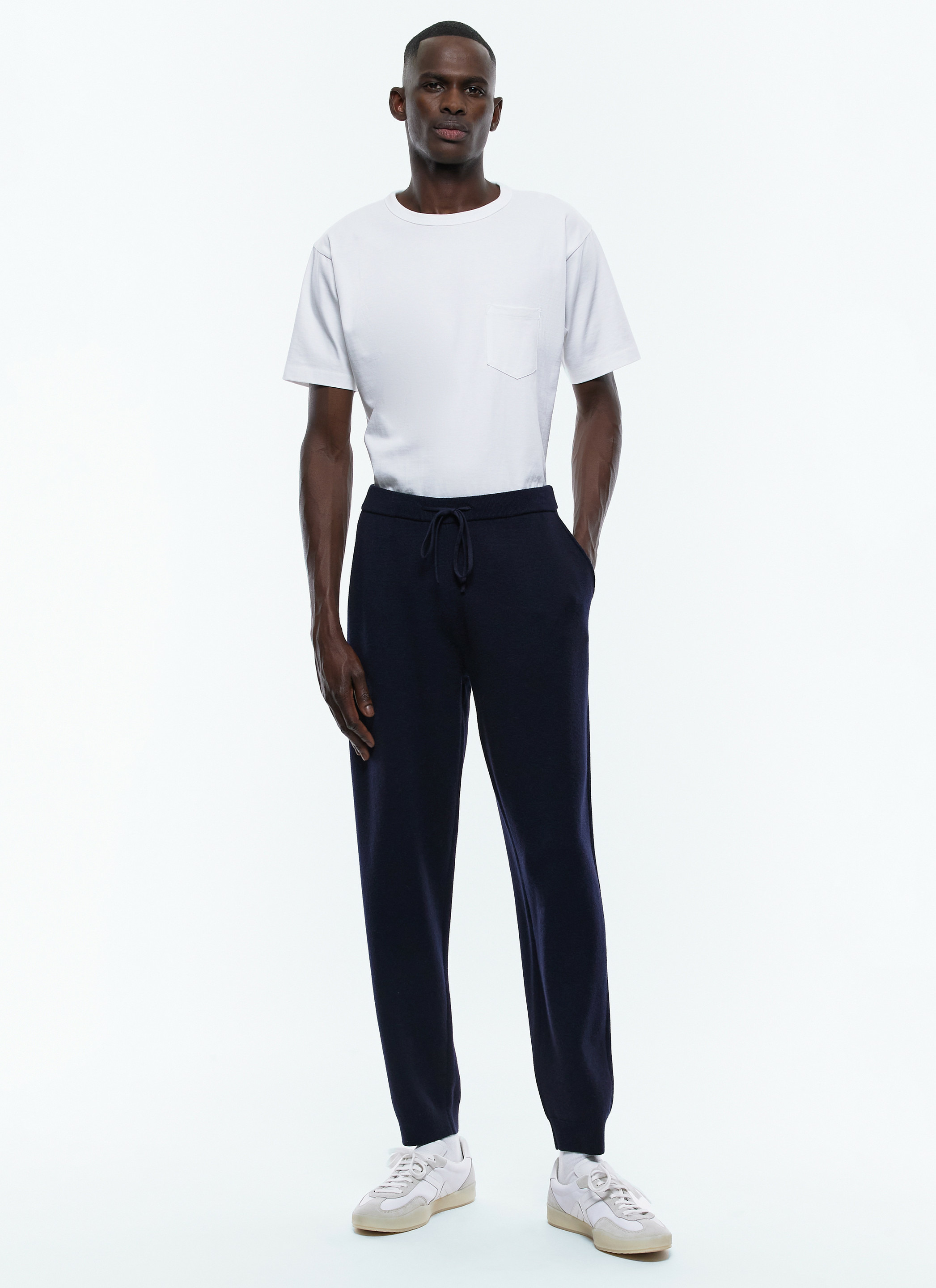 Jogging en laine certifiée et coton