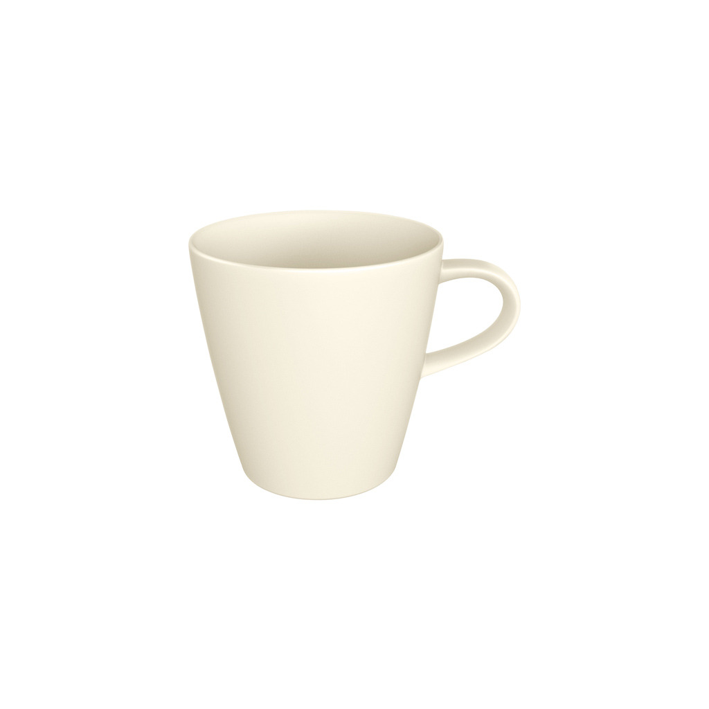Manufacture - Mug, rond, blanc, en porcelaine haut de gamme, 290 ml