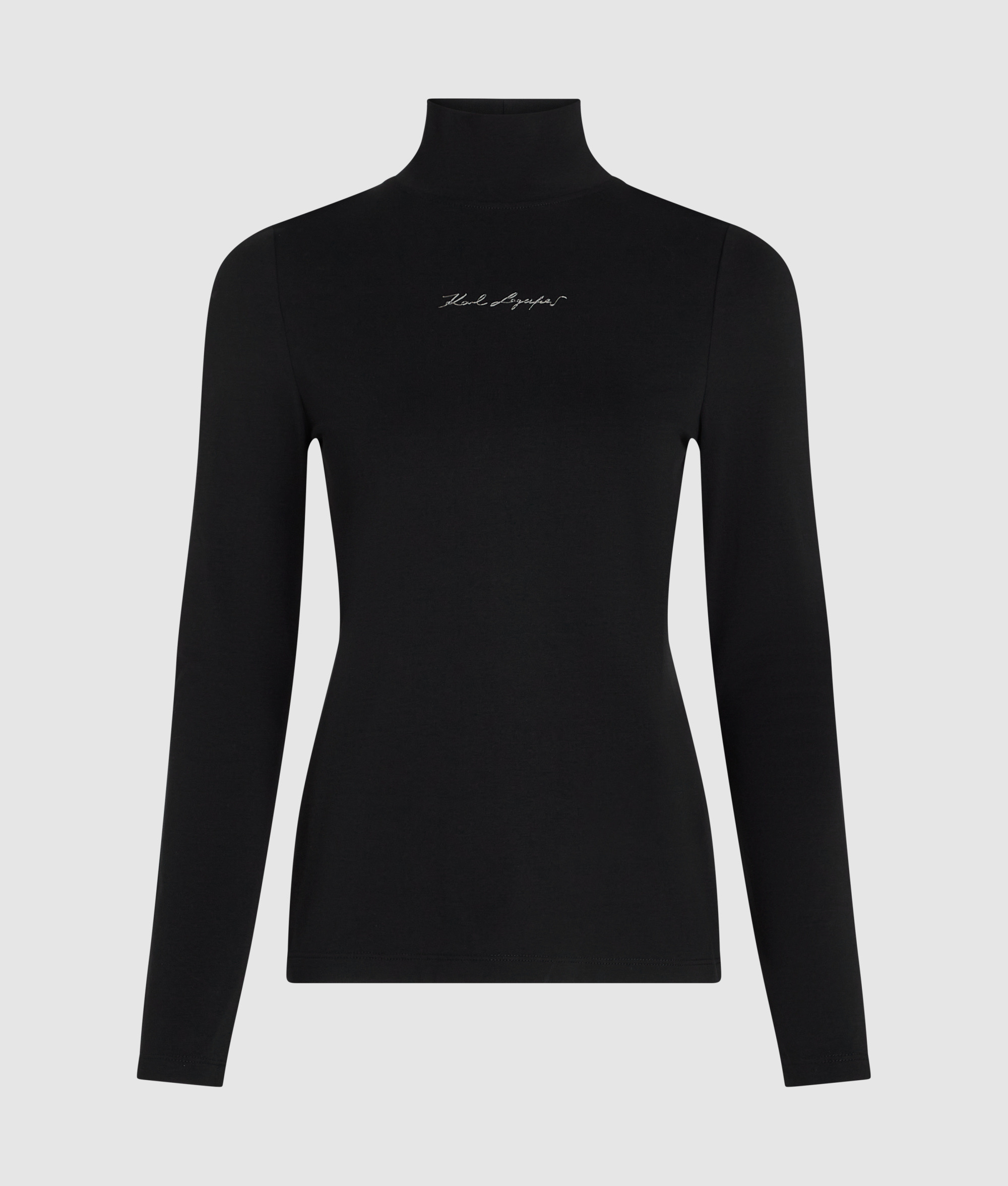 MOCK NECK SIGNATURE LS TOP