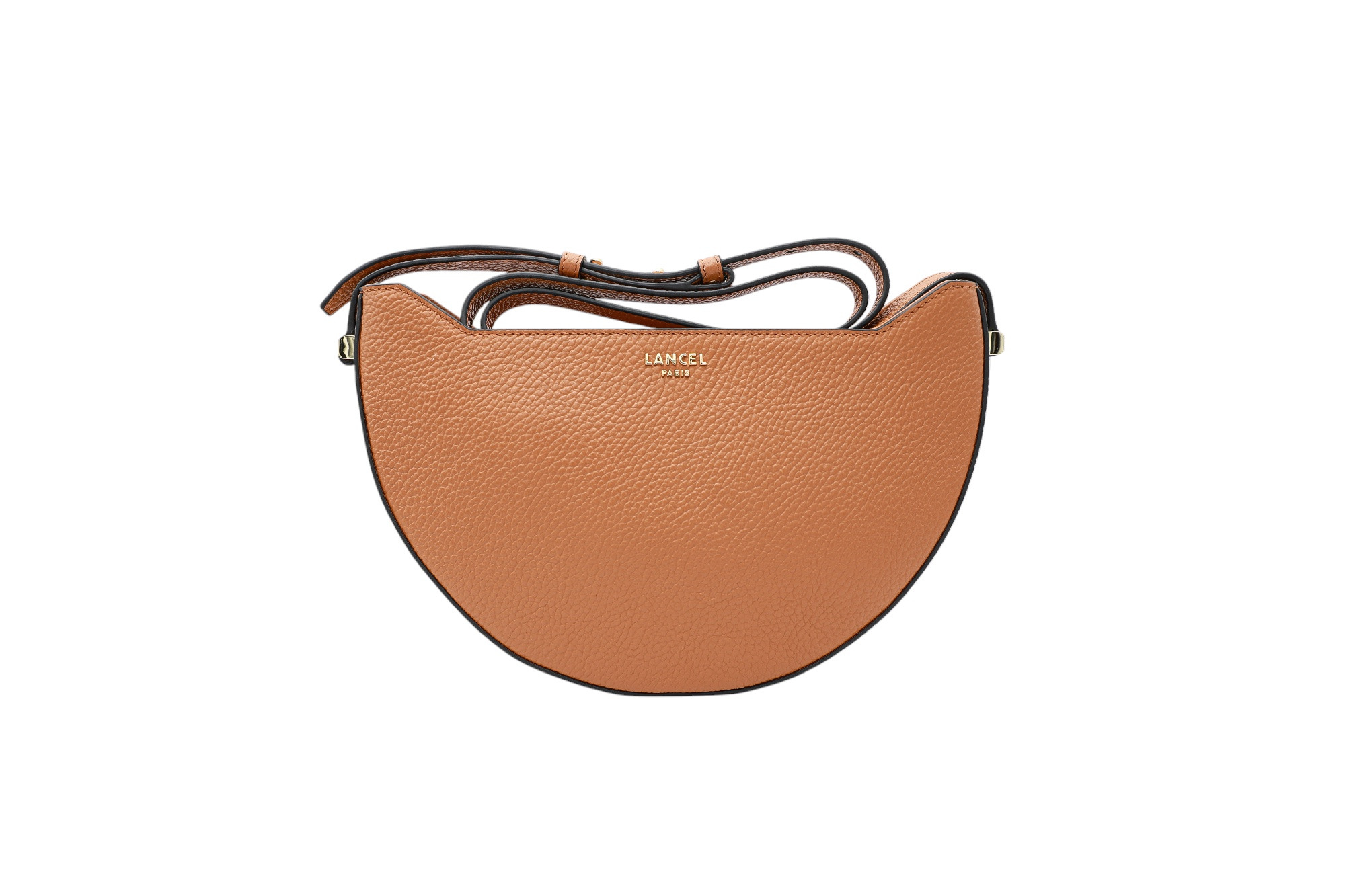 Lettrine de lancel - Demi lune - Camel