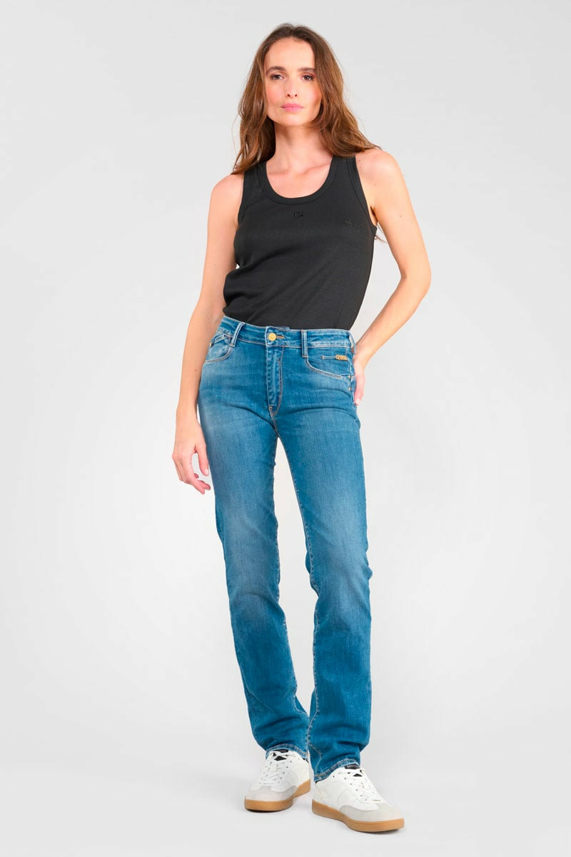 Jeans push-up droite taille haute PULP, longueur 34