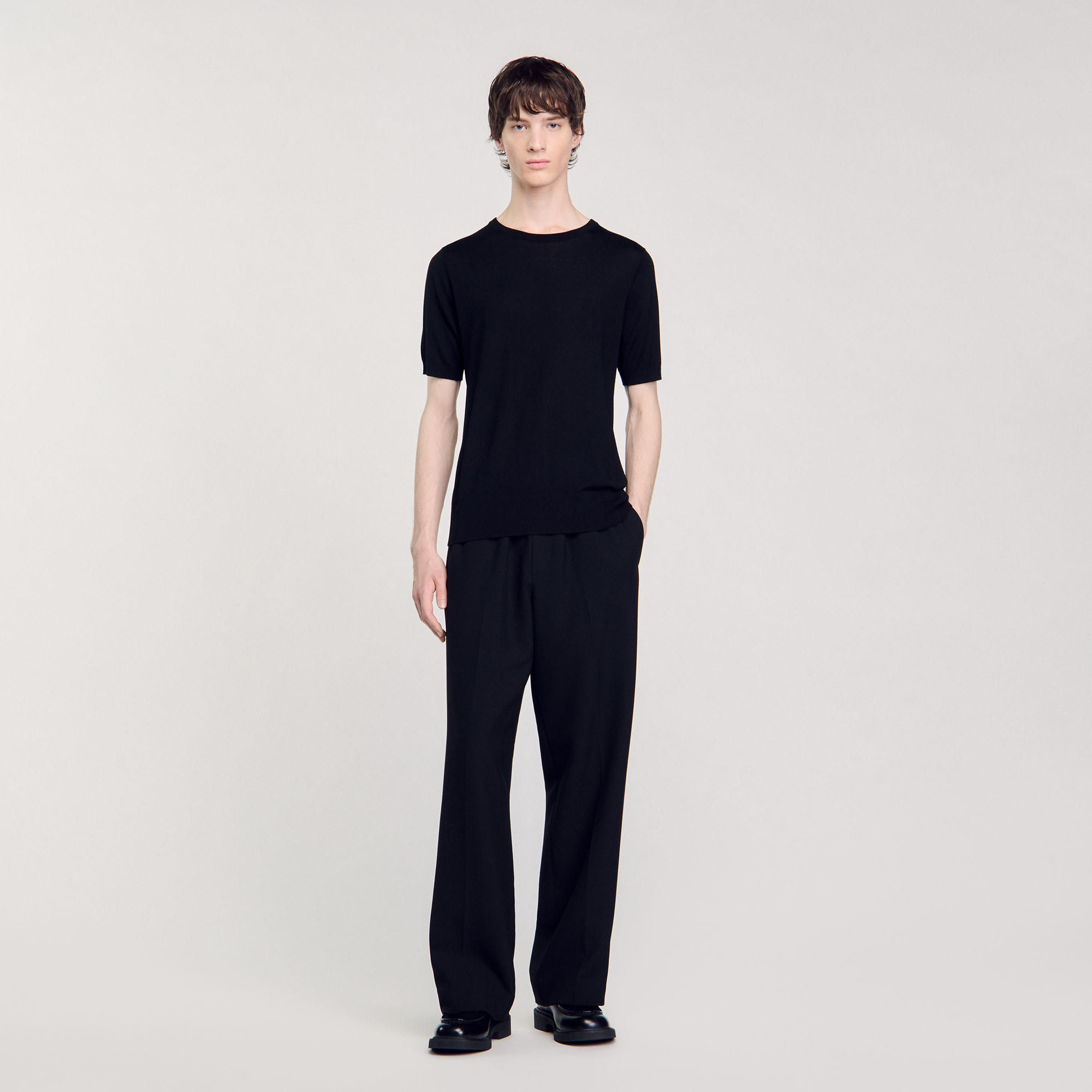 T-shirt en maille fluide