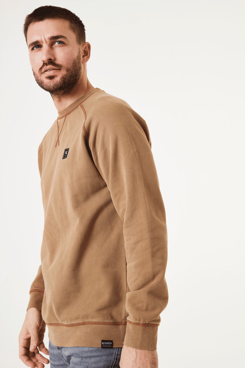 Men Sweater Brown