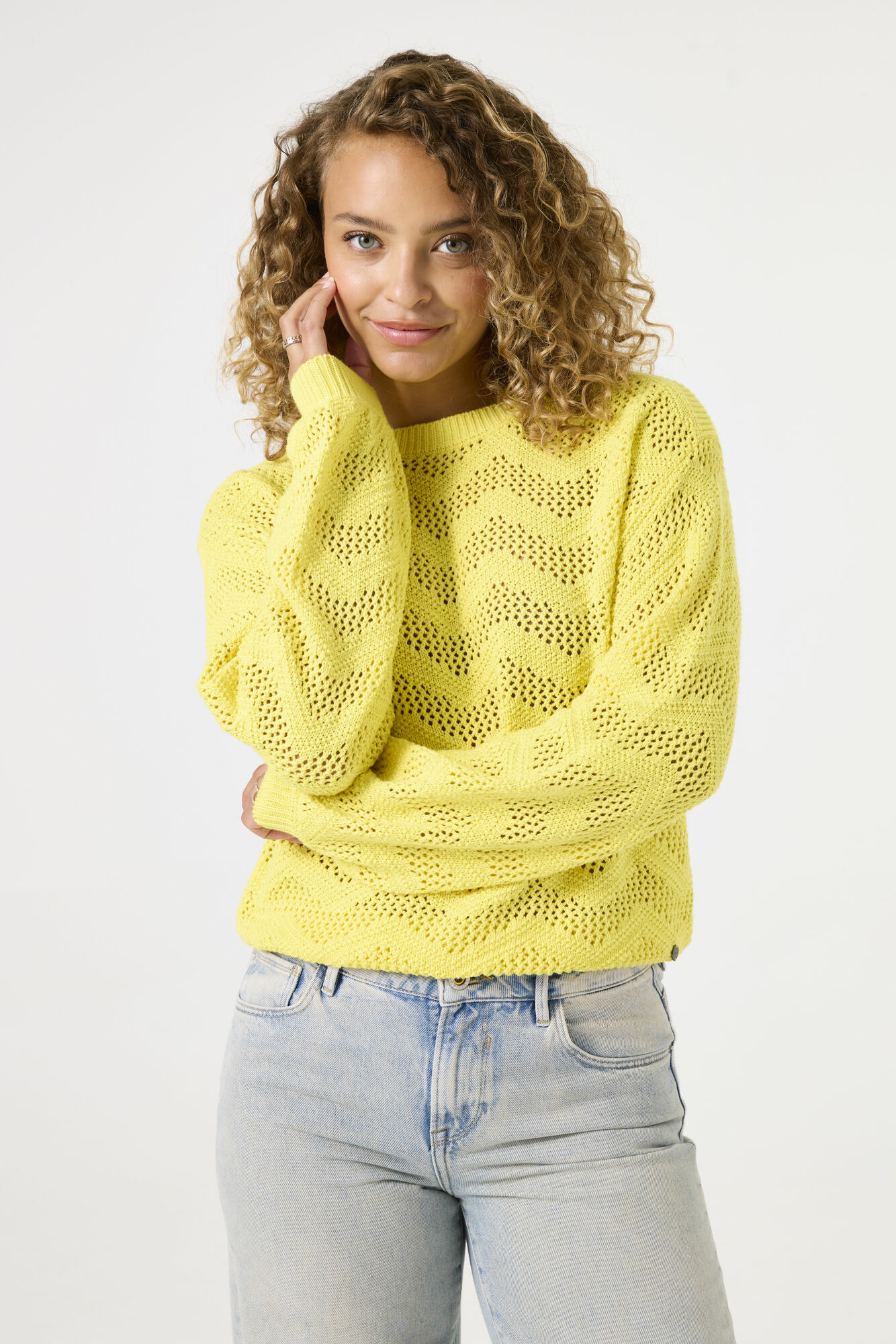 Women Sweater Yellow