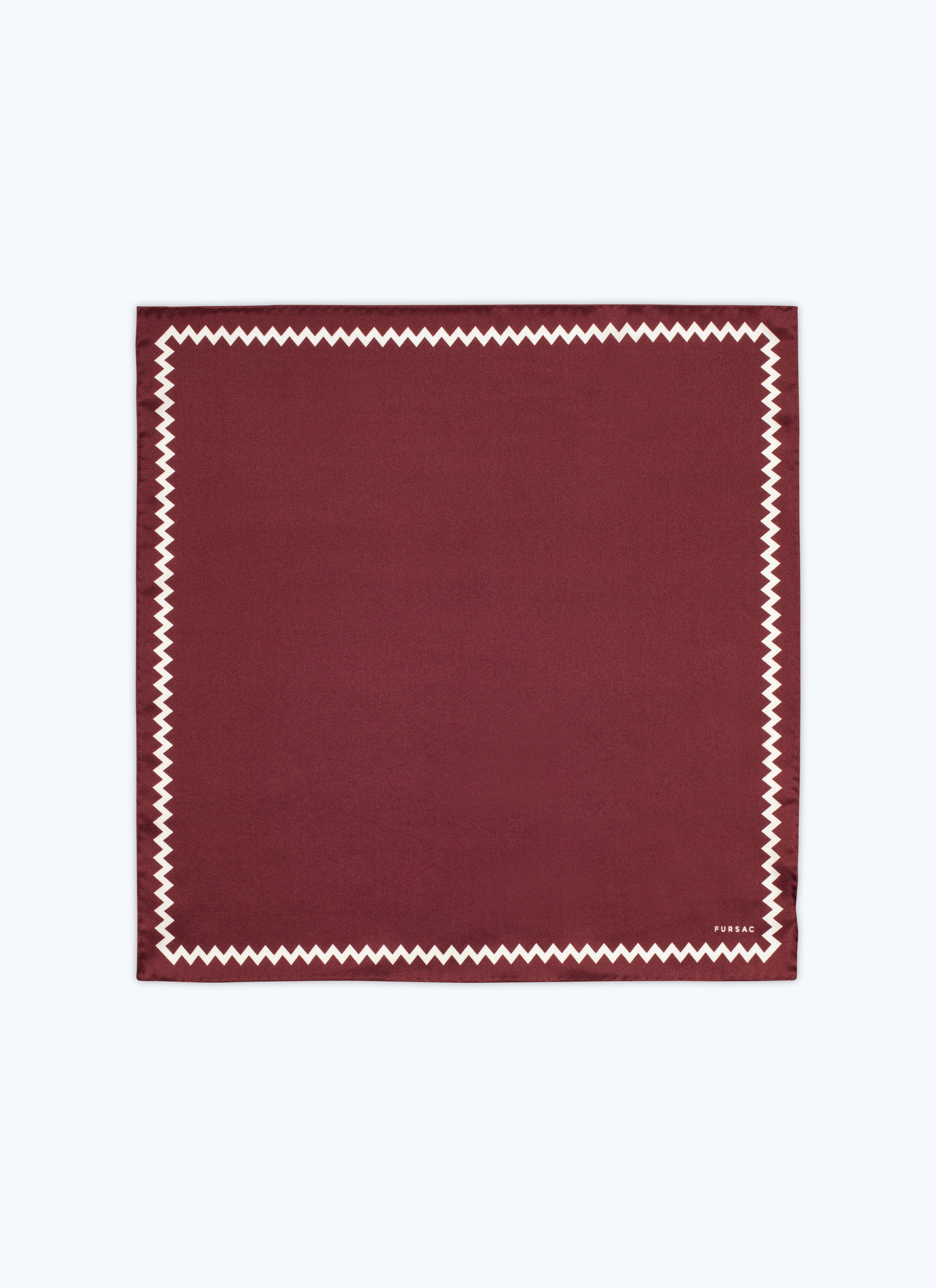 Pochette en twill de soie