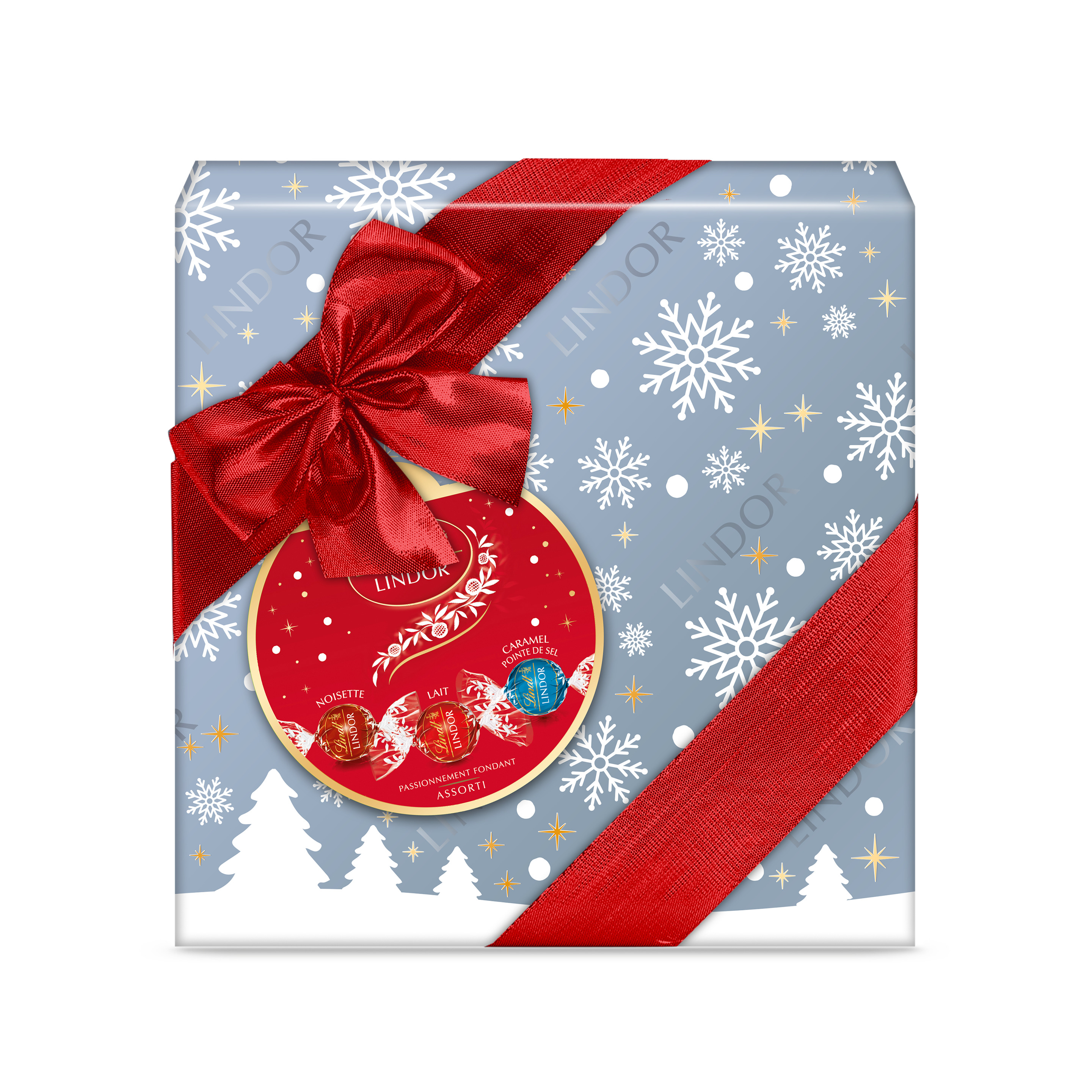 LINDOR BOÎTE CADEAU ASSORTI CARAMEL 287G