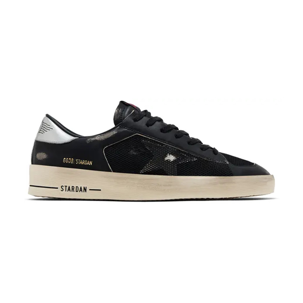 Golden Goose Stardan Black Silver