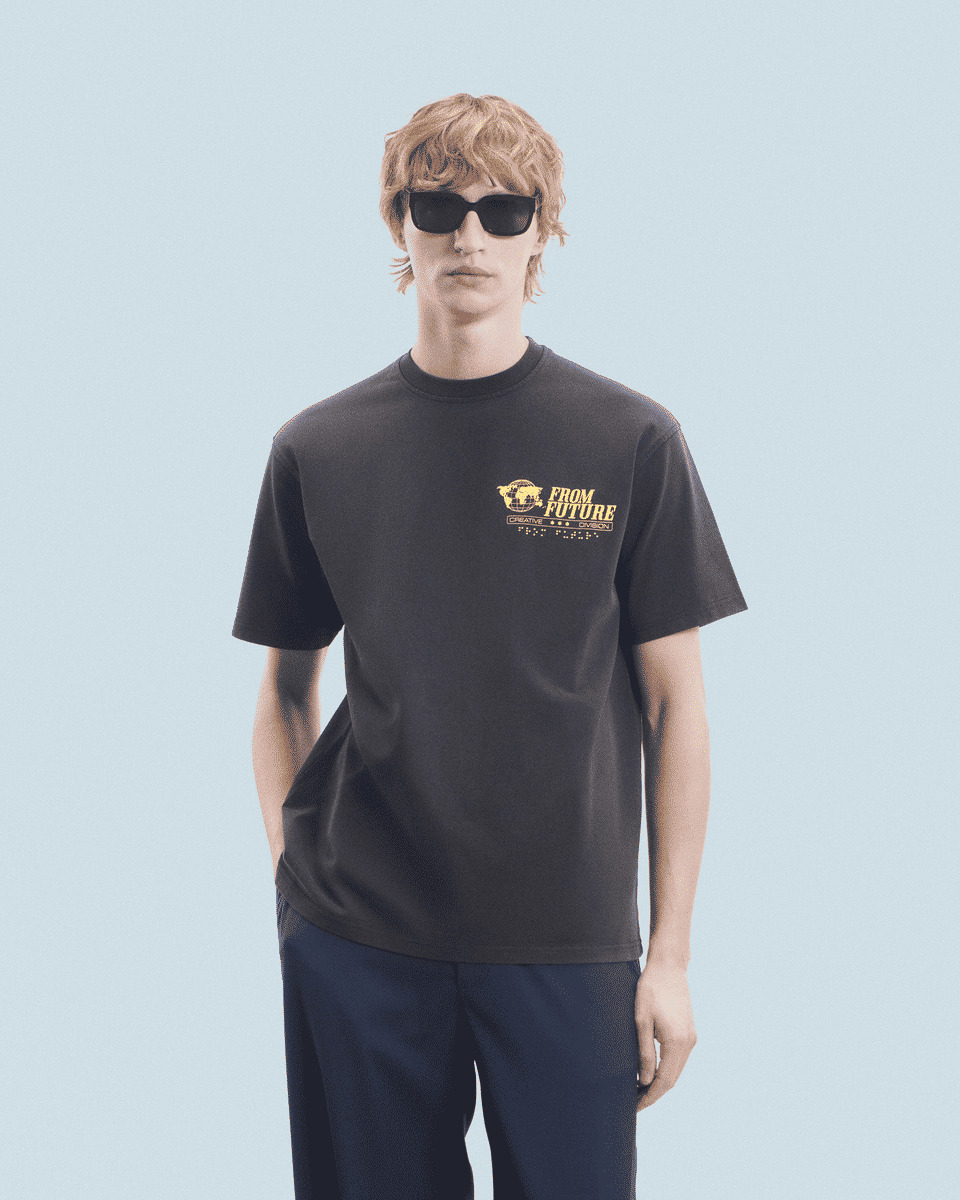 T-shirt Col Rond Manches Courtes From Future Ups