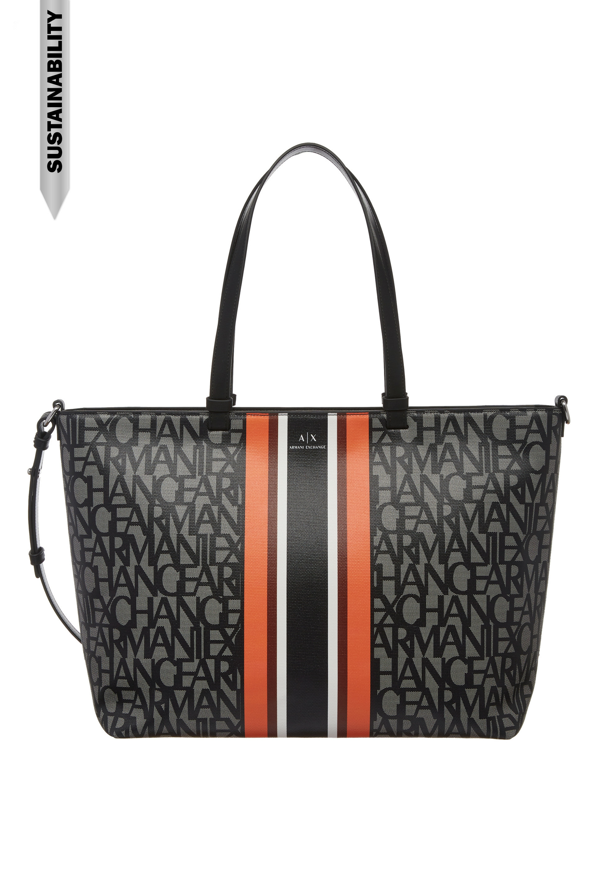 Shopping femme m-beige/noir