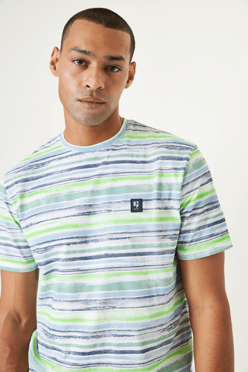Men T-shirt Green