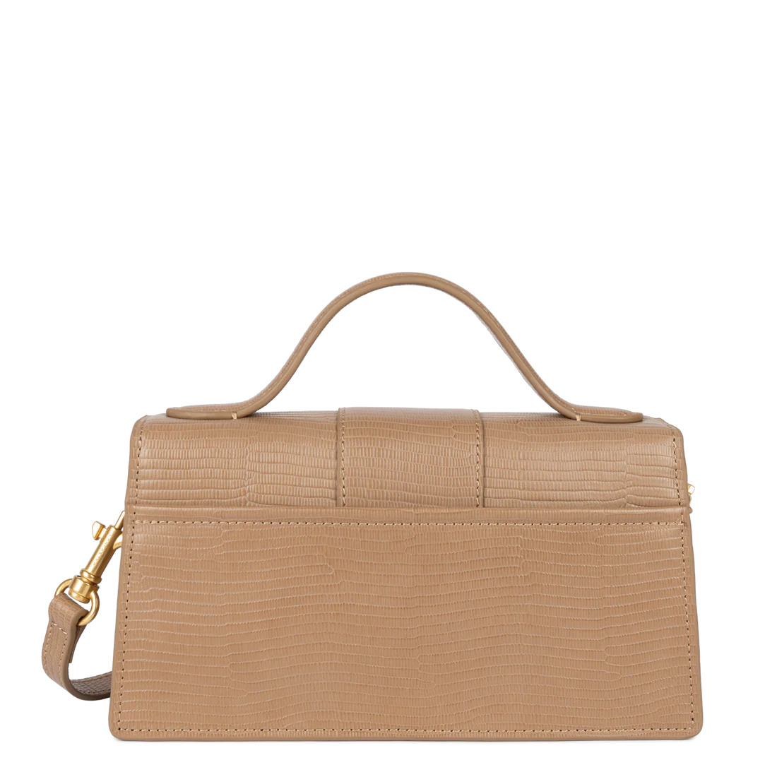 Sac baguette A rabat avec fermoir Exotic Ily