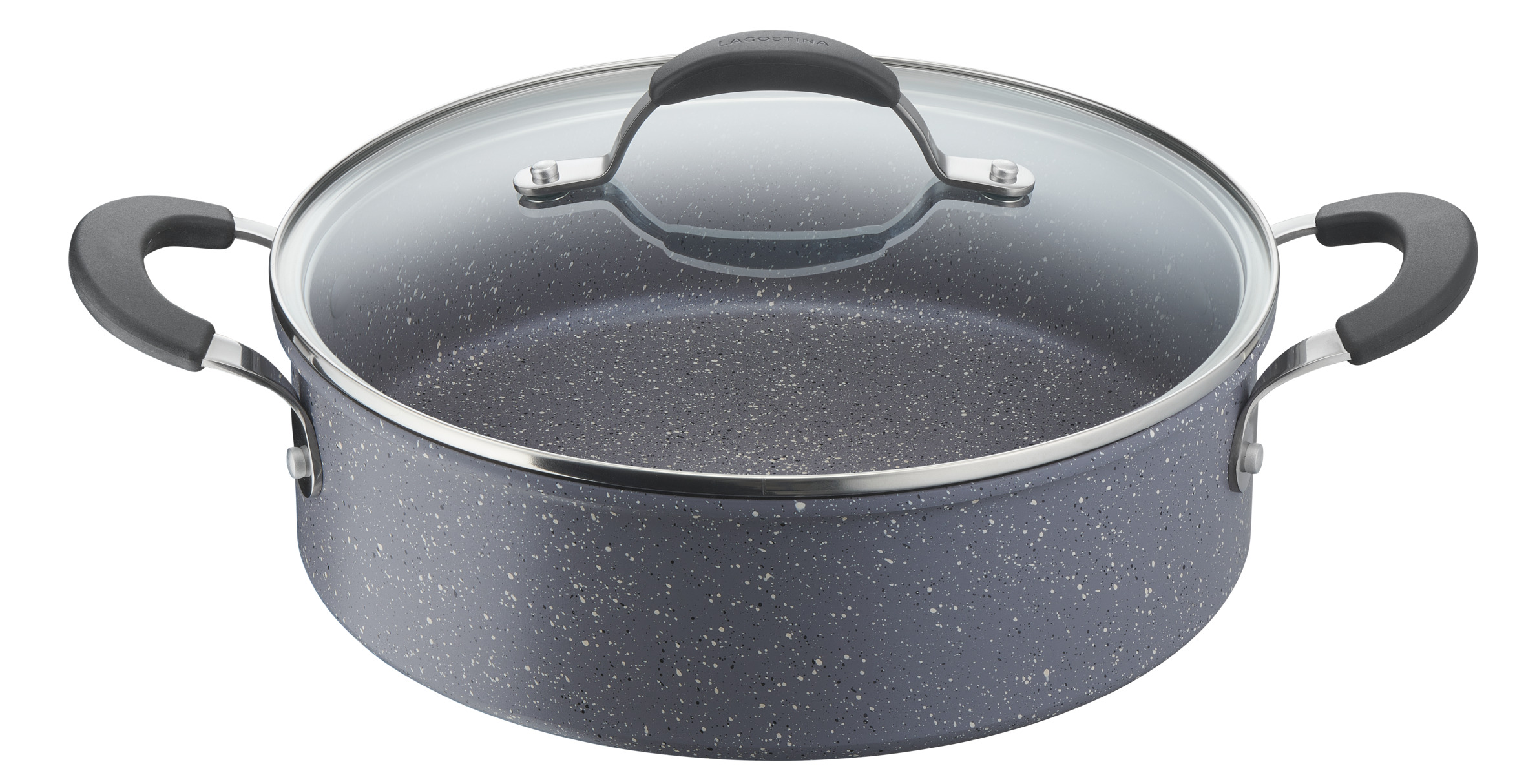 TEMPRA MINERAL, Sauteuse 2 anses + couvercle, 26 cm