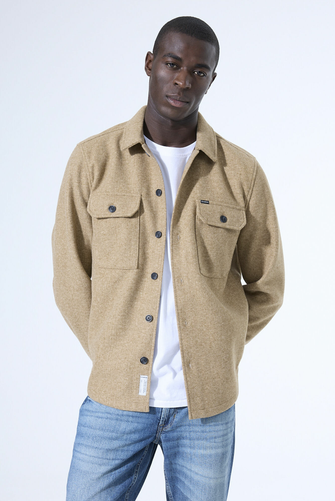 Men Jacket Brown