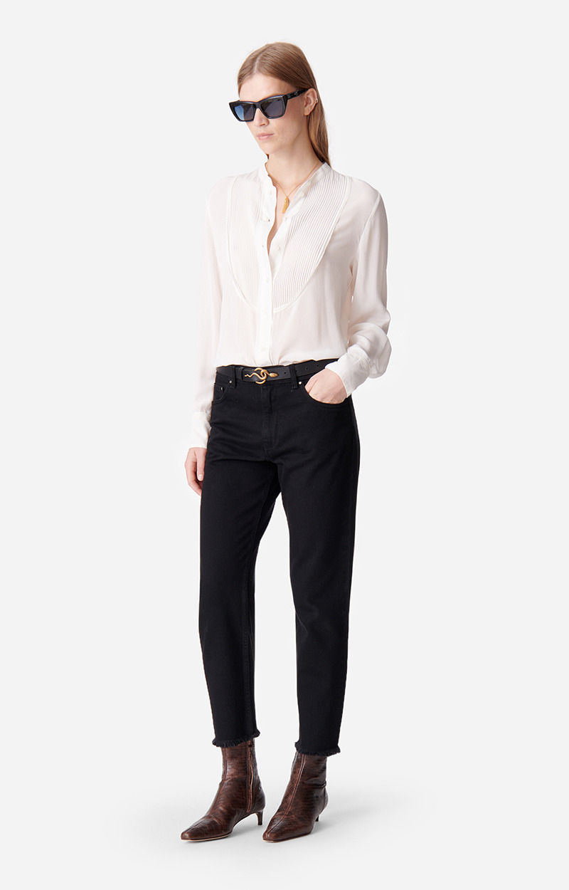 JEANS DROIT RACCOURCI BIARRITZ