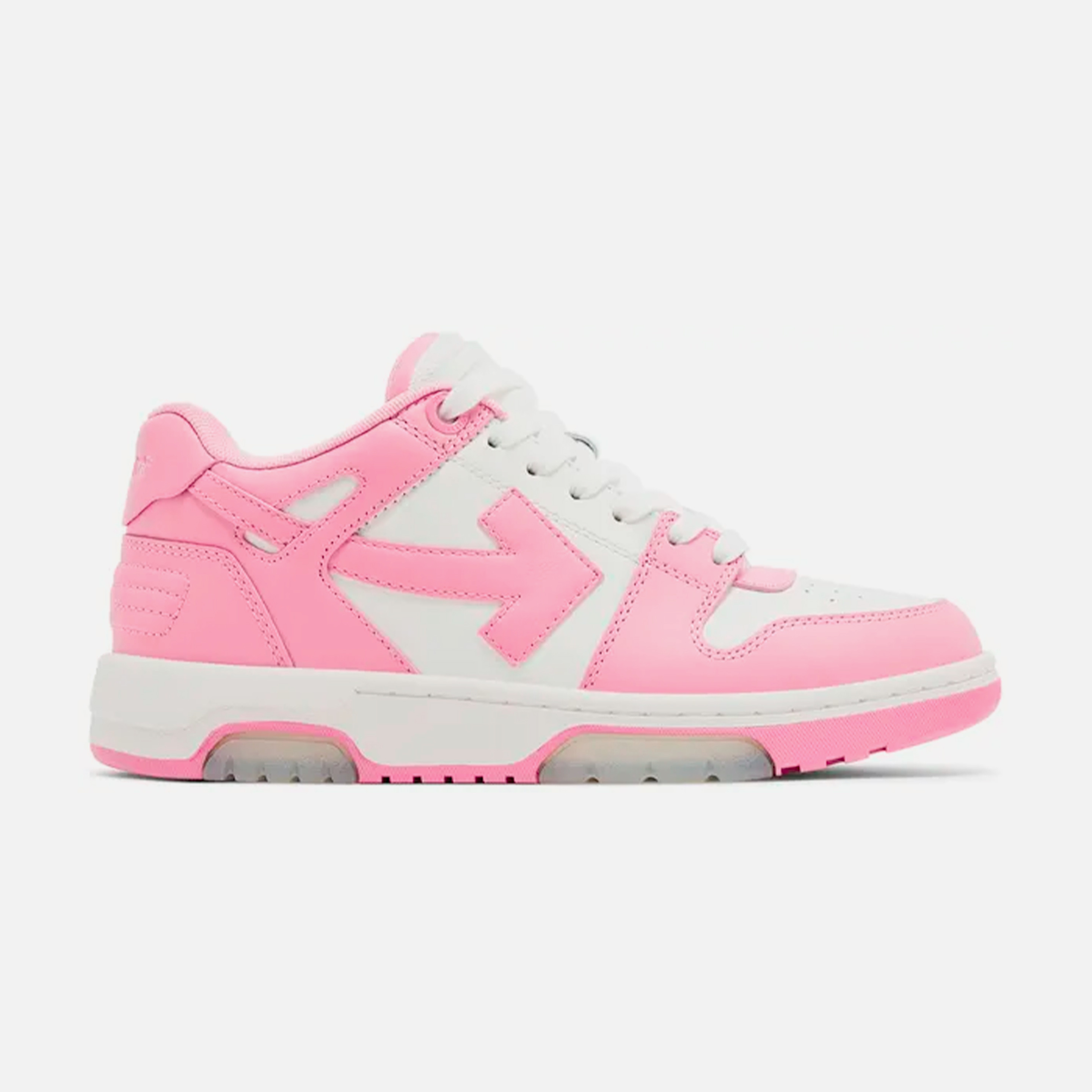 Off-White Out Of Office OOO Low Tops Pink White