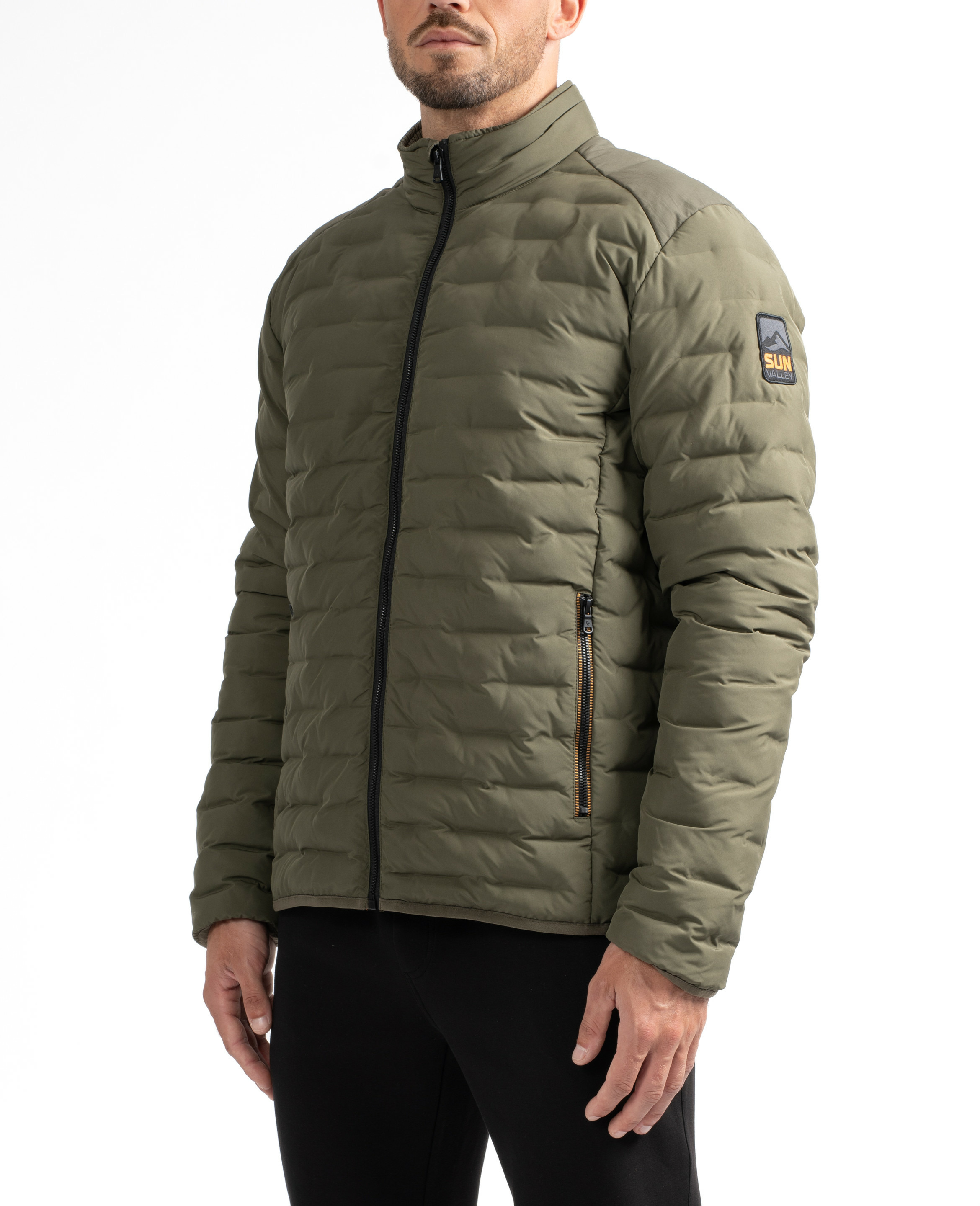 Doudoune aspect mat homme