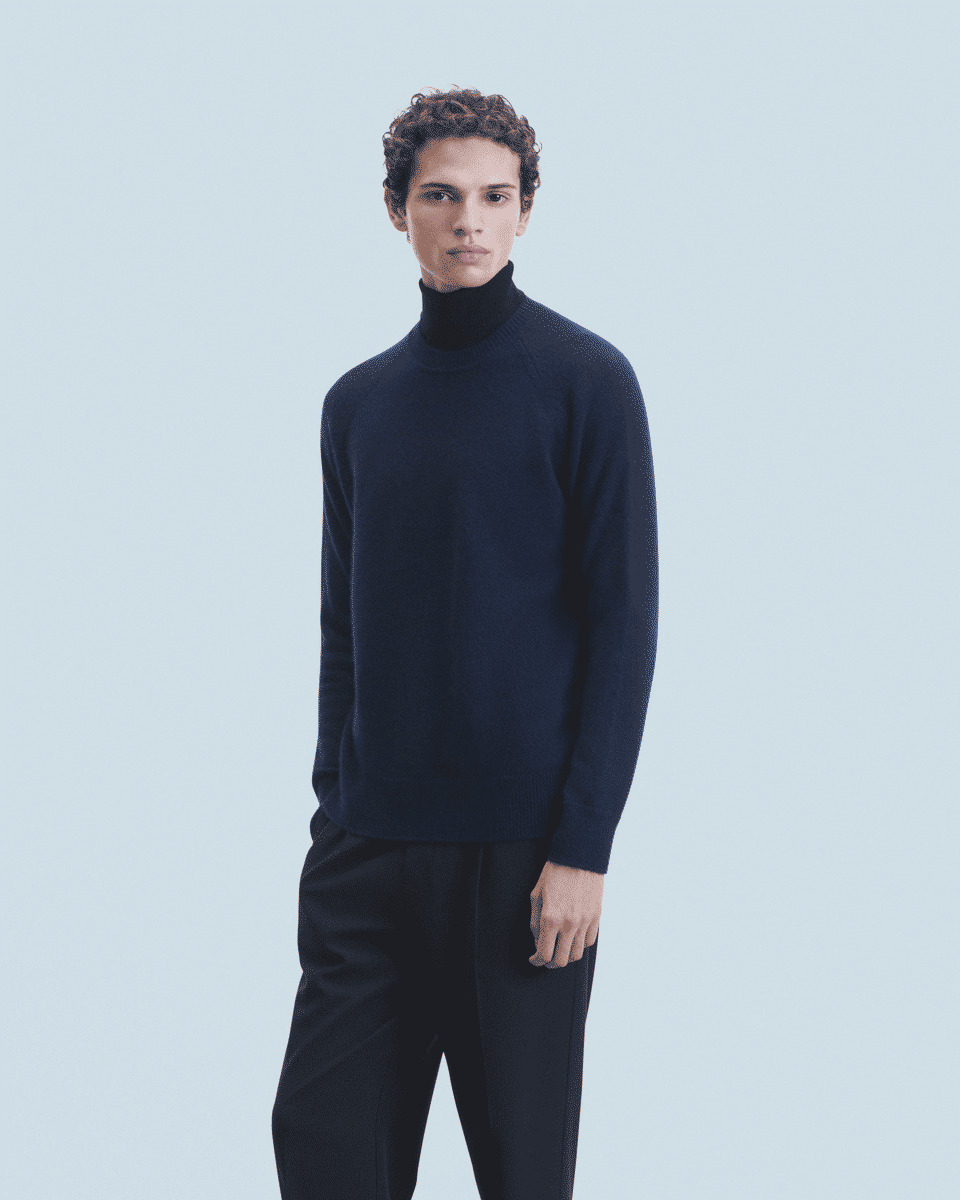 Pull Col Rond Raglan