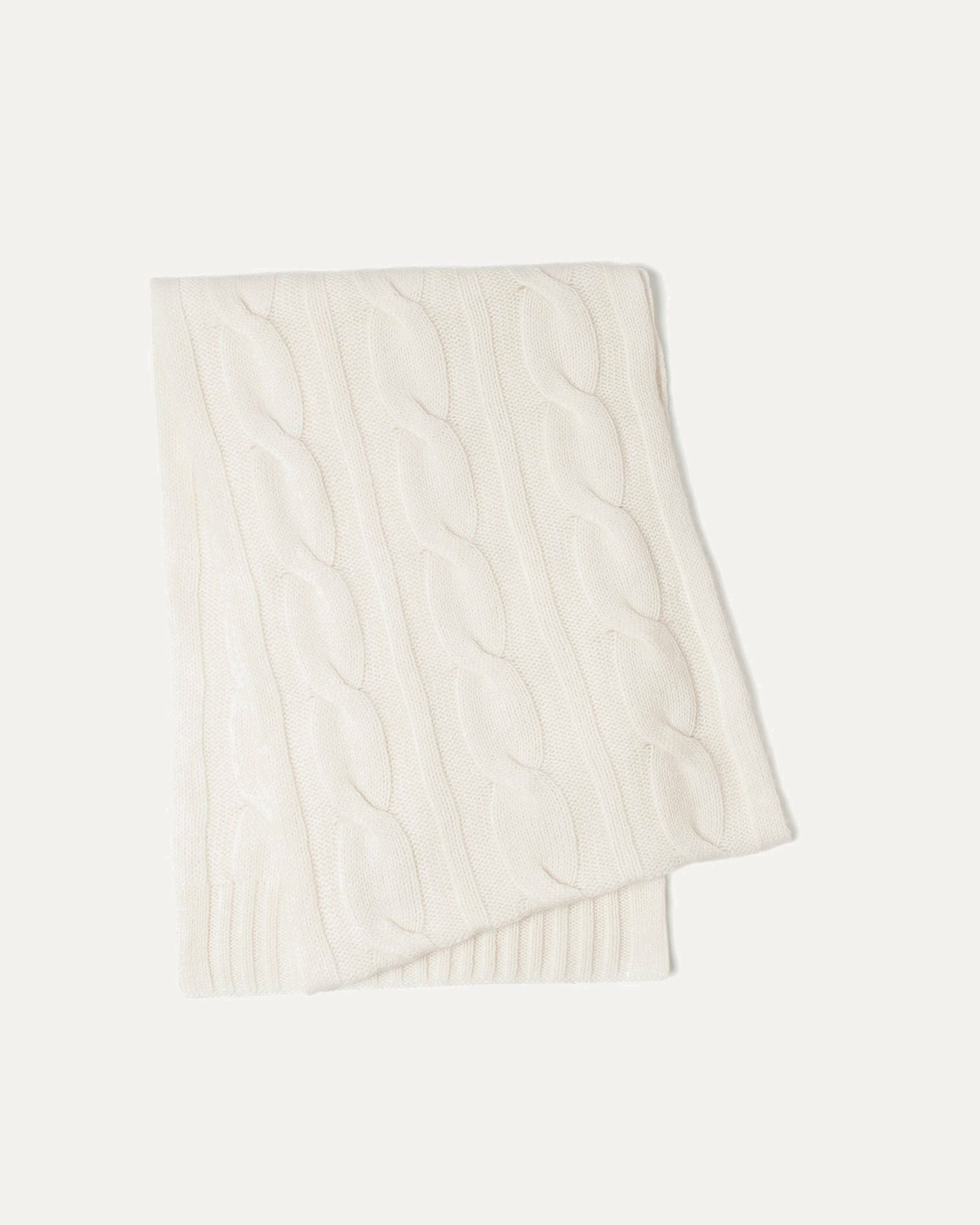 Écharpe NALO Écharpe cachemire tricotage torsadé, 6 fils