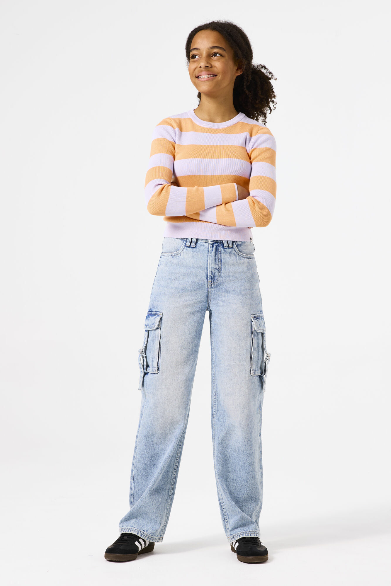 Girls Jeans B52530 Straight fit Blue