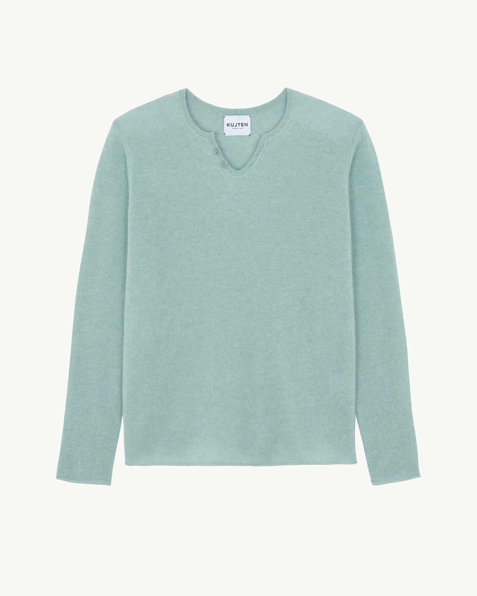 Pull Anton vert céladon