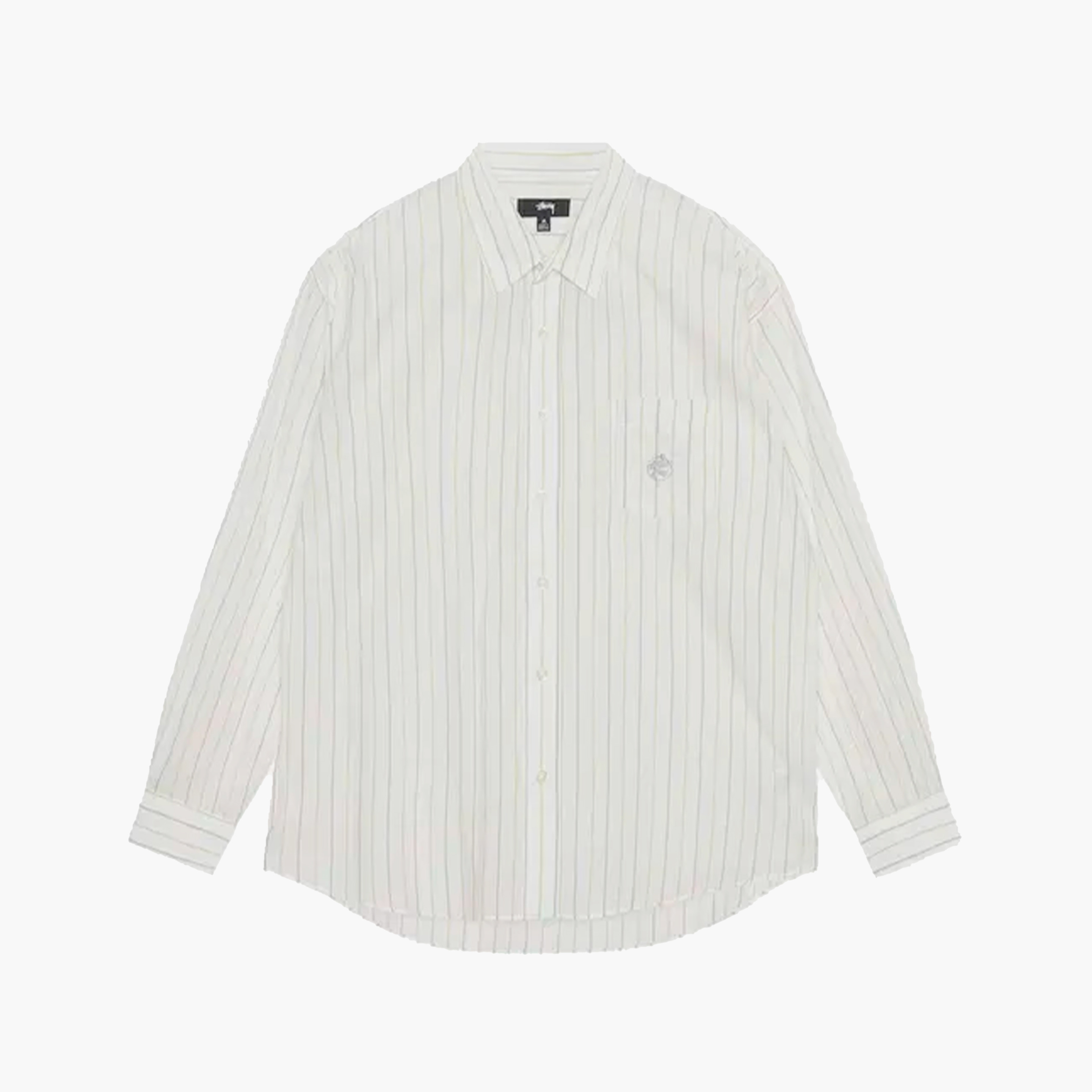 Stussy Chemise Stripe Classic Blanc