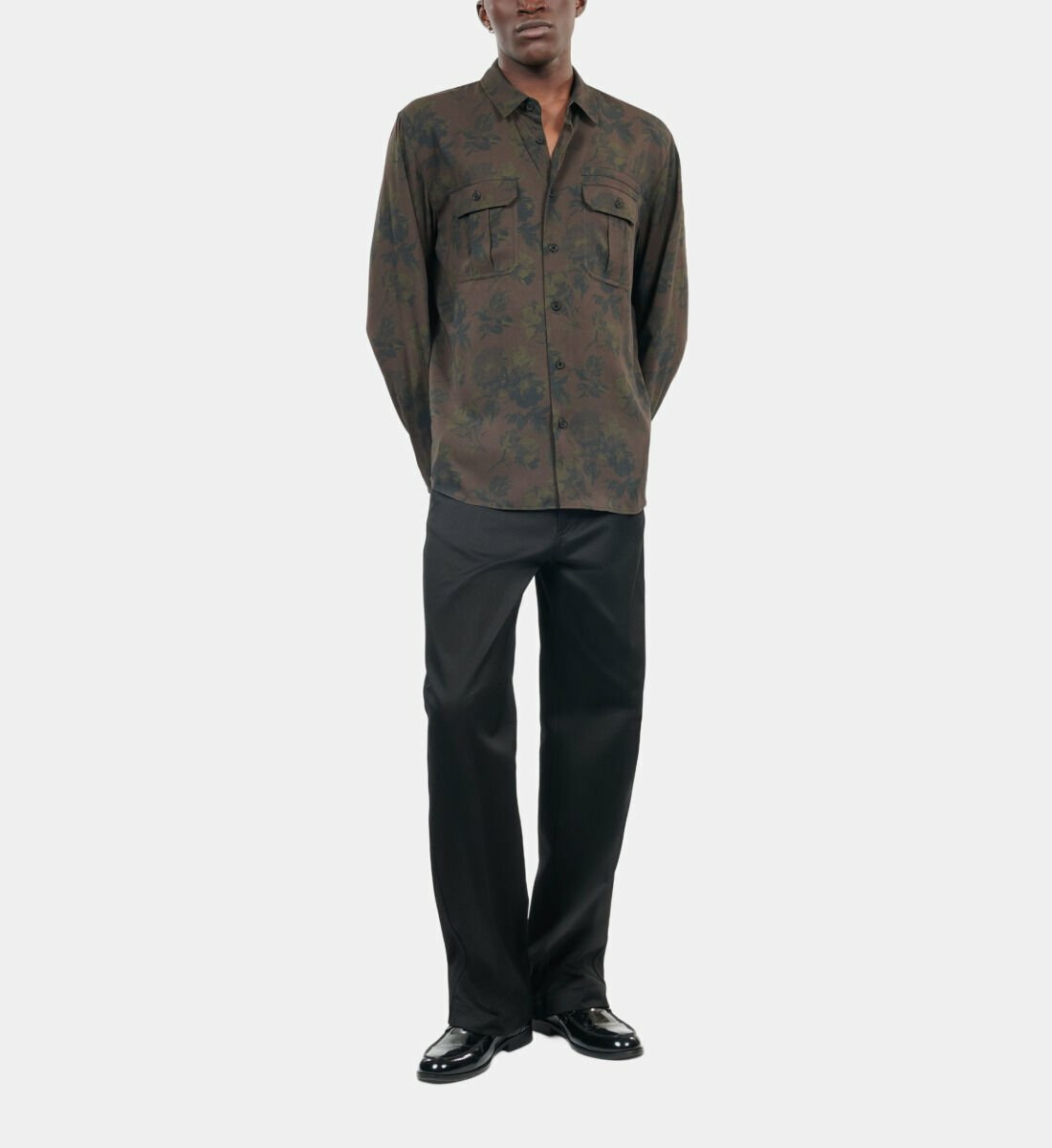 Chemise Imprimé Fleuri Homme