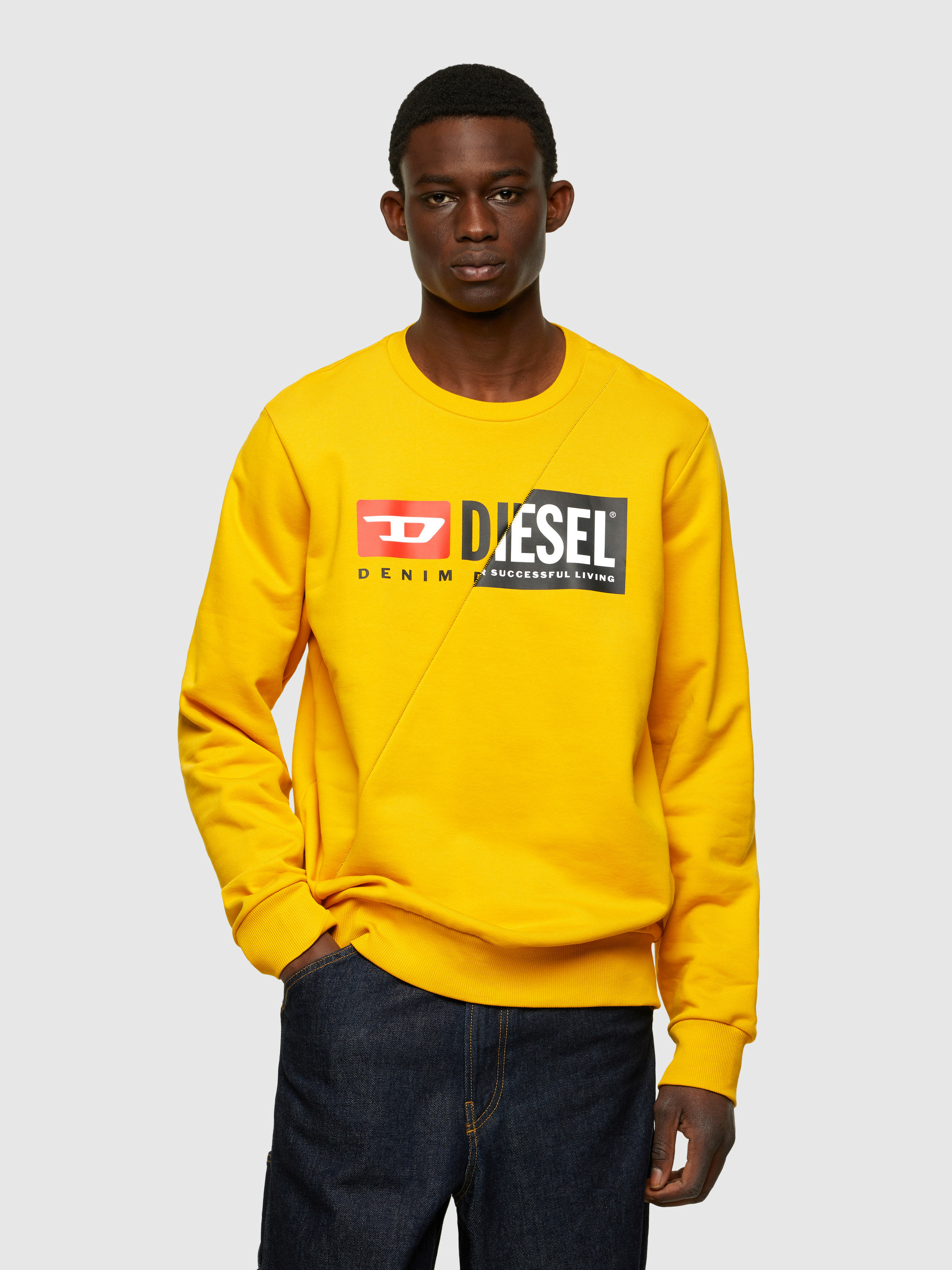 Sweat-shirt avec double logo imprimé