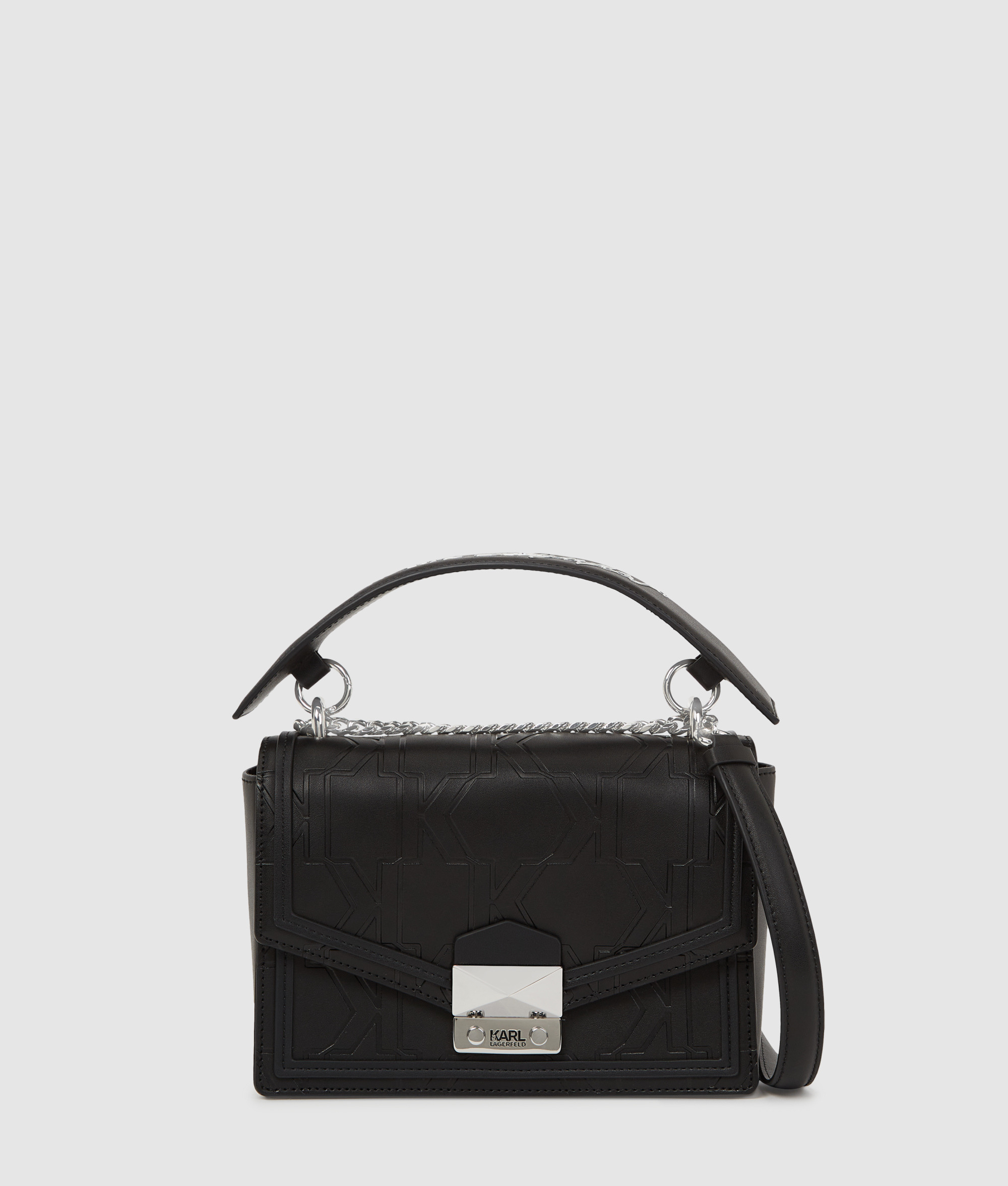 K/STYLE MONOGRAM SHOULDER BAG