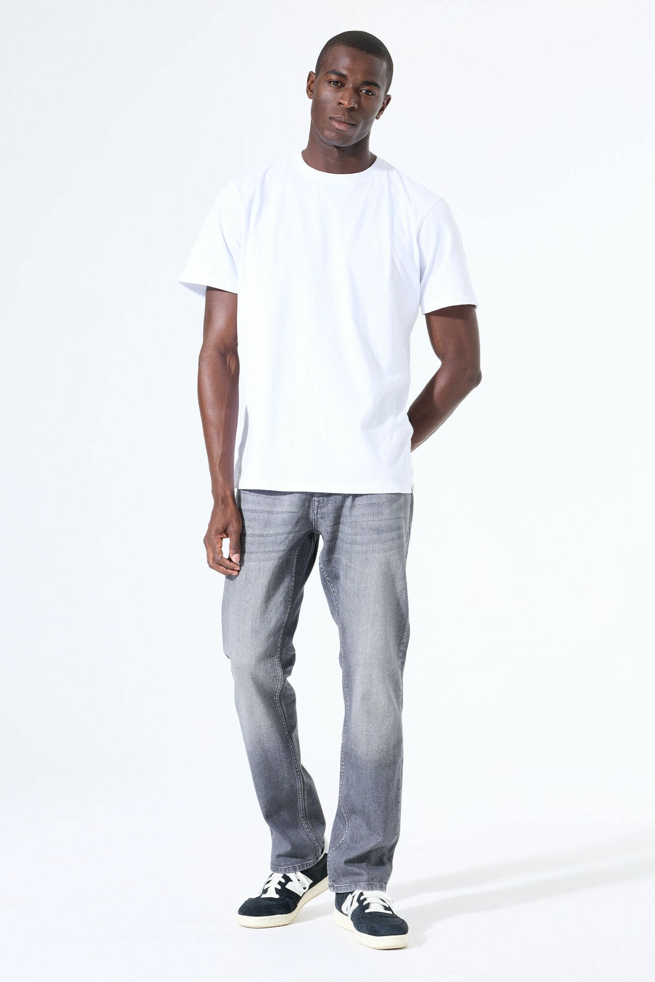 Men Jeans Russo Regular fit Gray