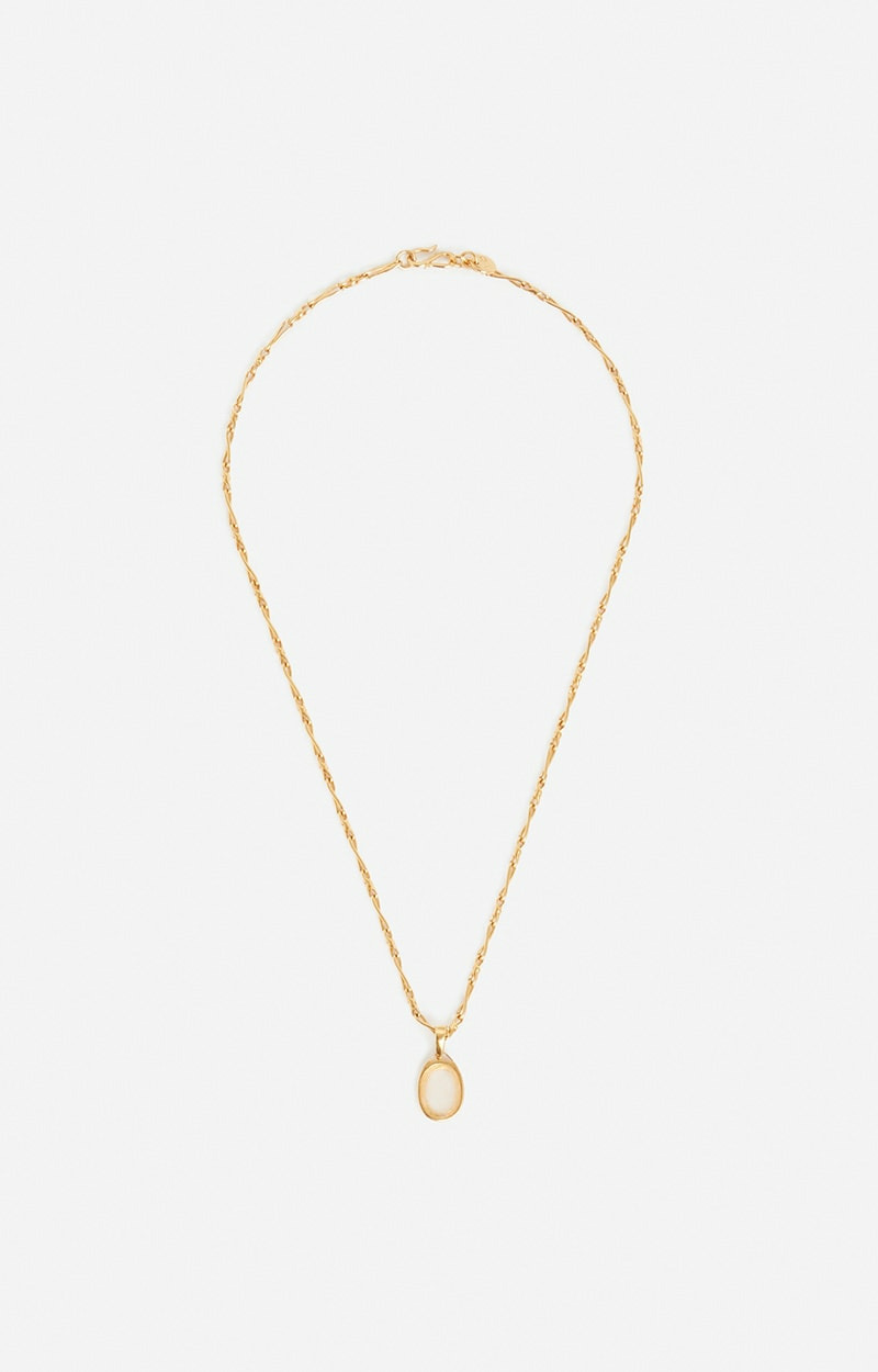 COLLIER En Laiton Doré