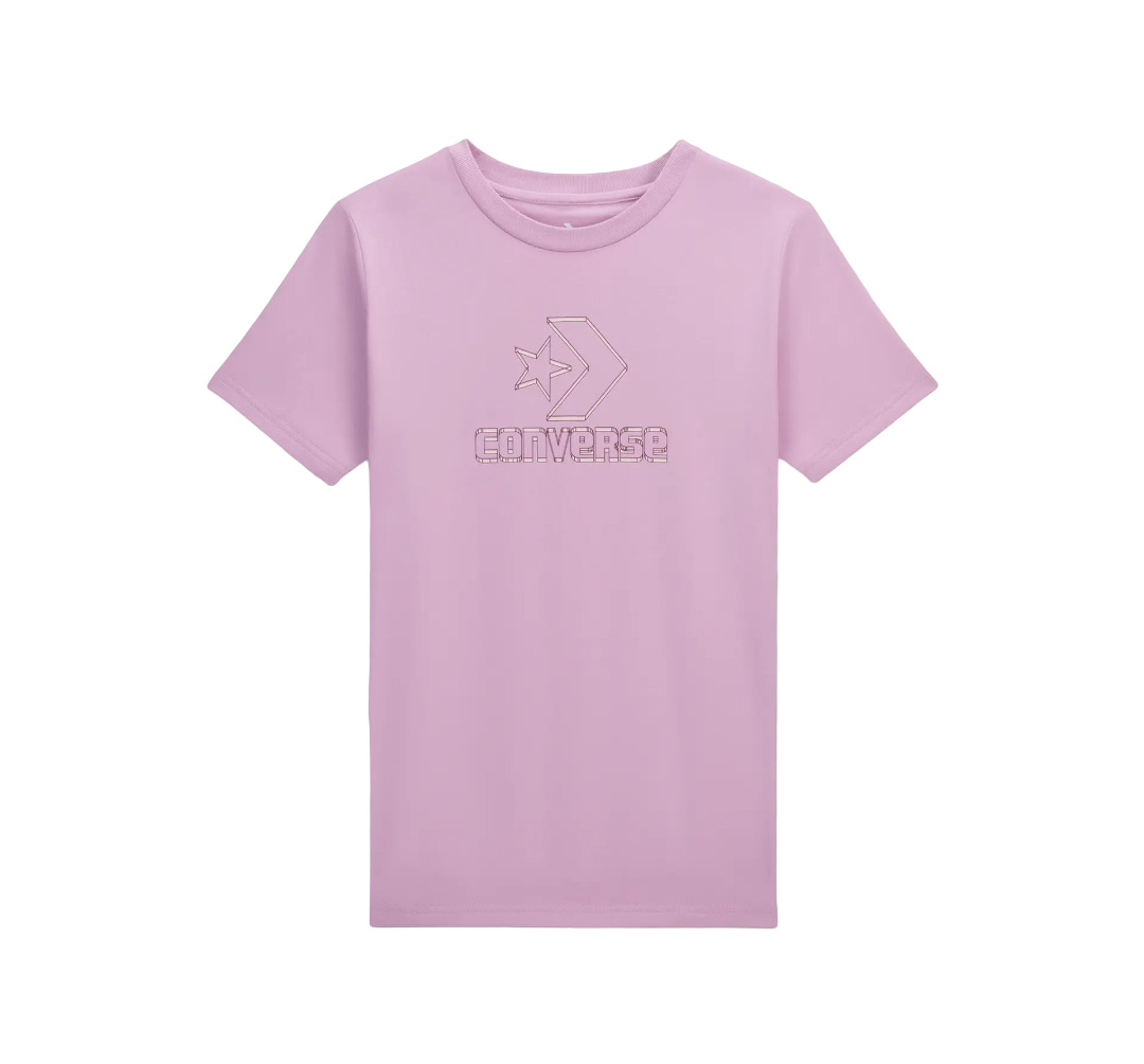 Star Chevron Logo Tee Classic Amethyst