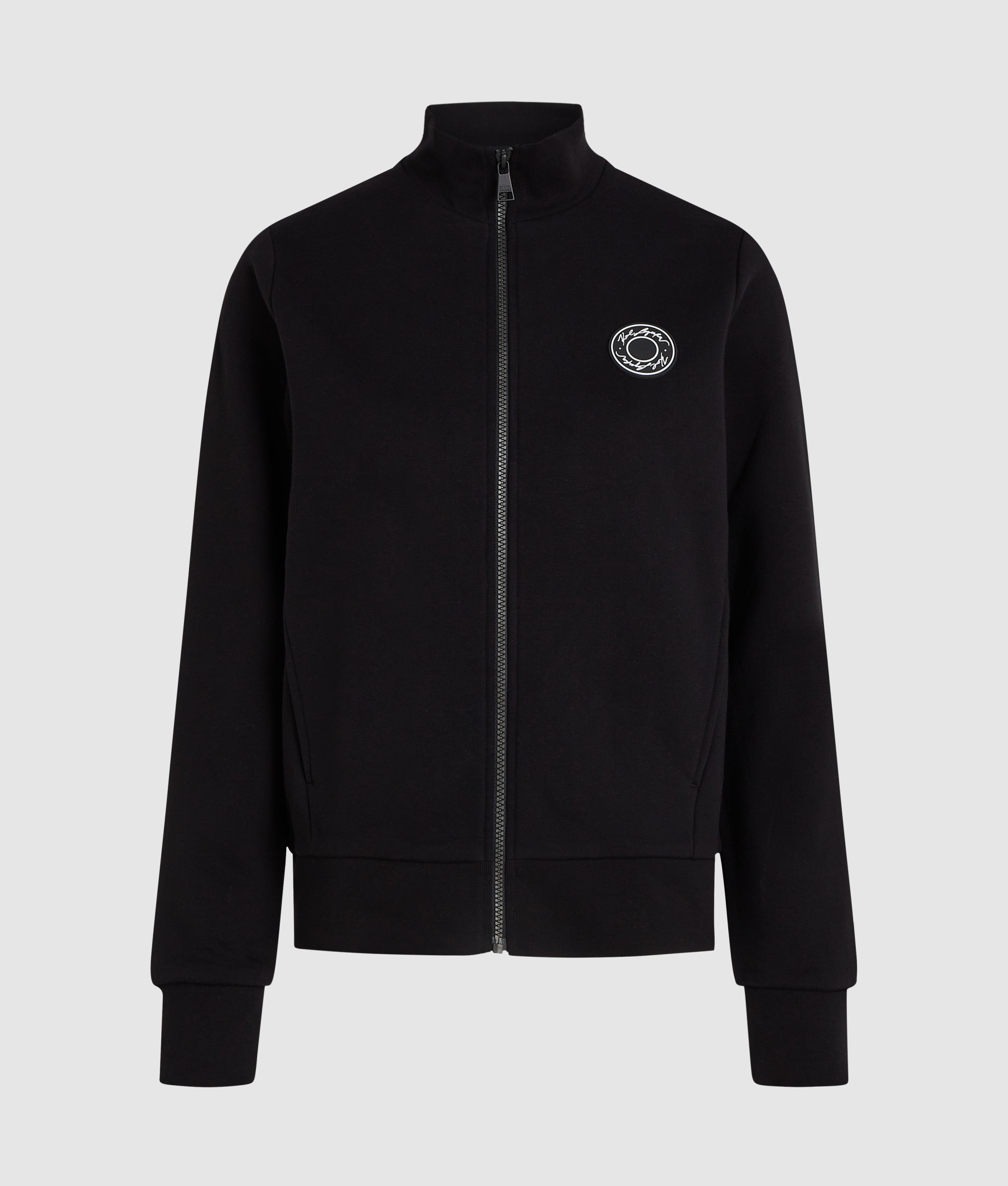 LUNA PATCH ZIP UP SWEATSHIRT
