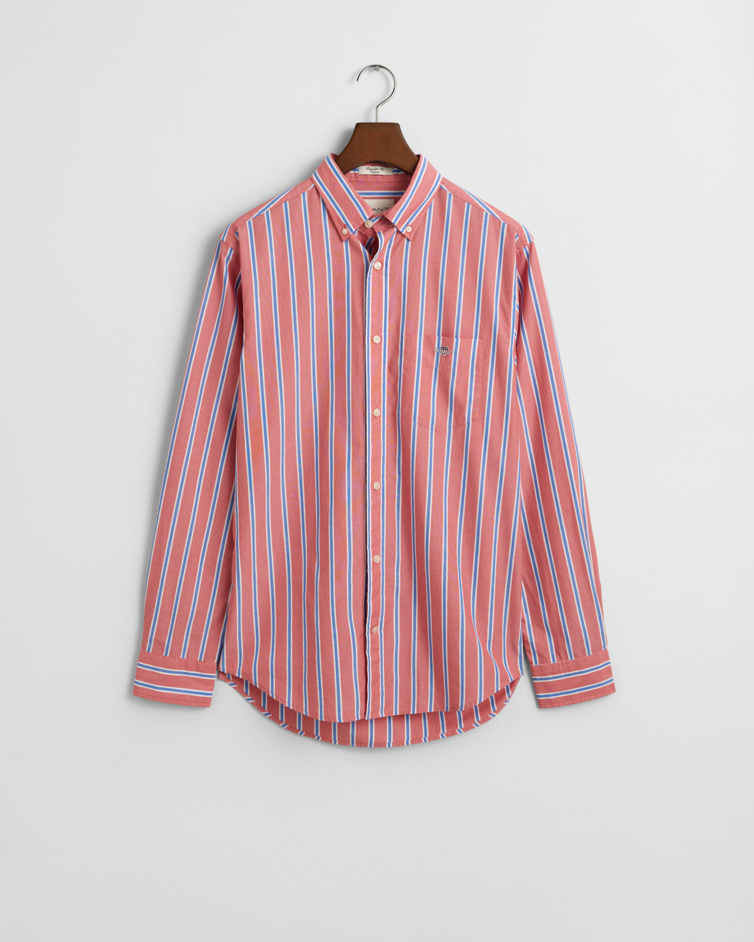 Regular Fit Classic Striped Poplin