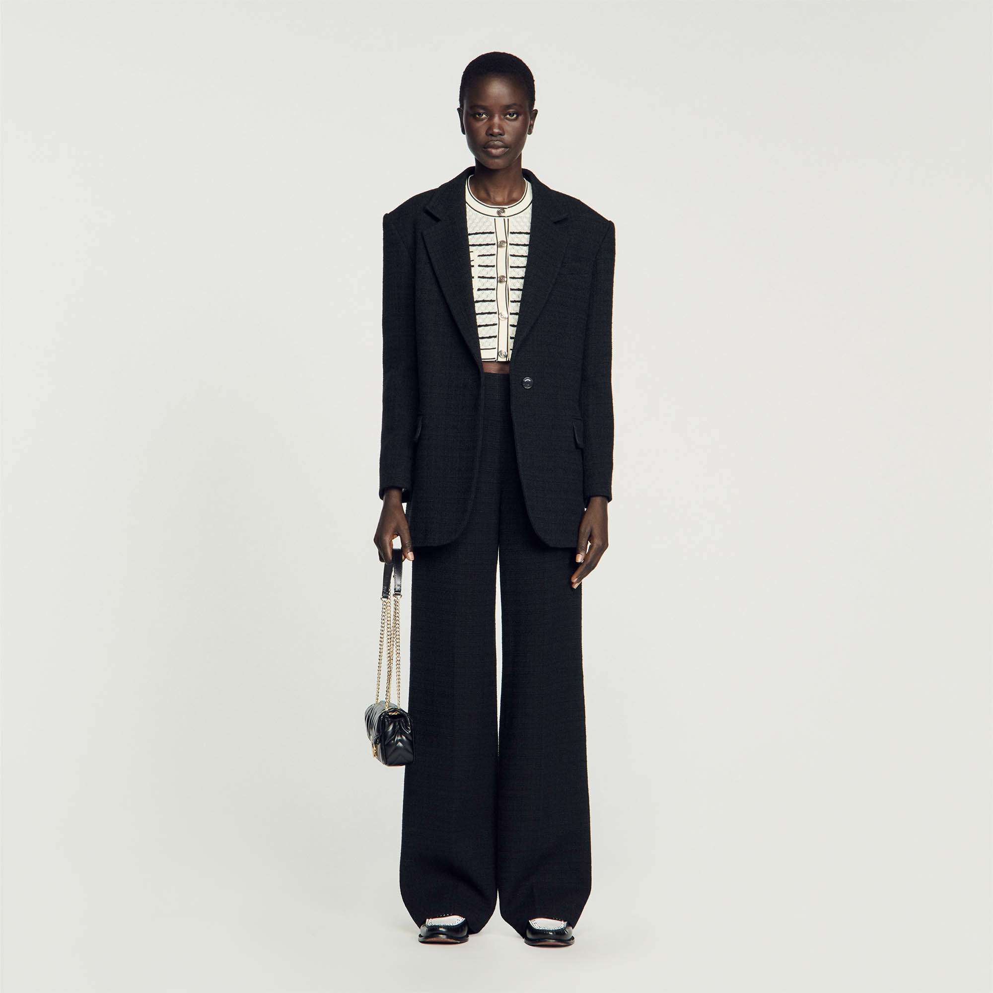 Veste de costume en tweed