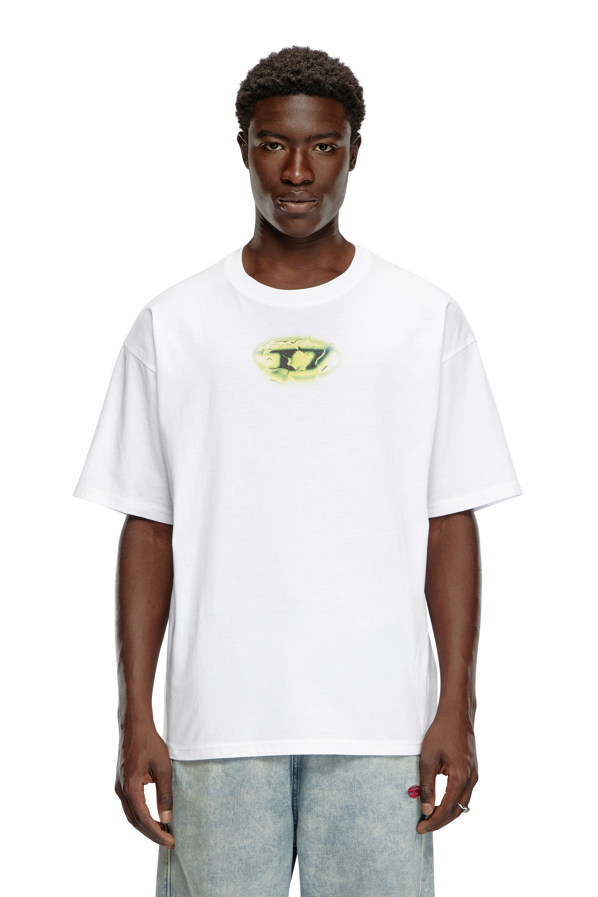 T-shirt avec logo effet lumineux