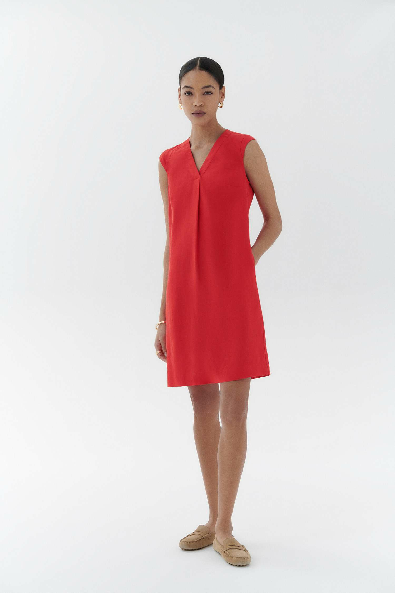 Robe pamela 100% lin