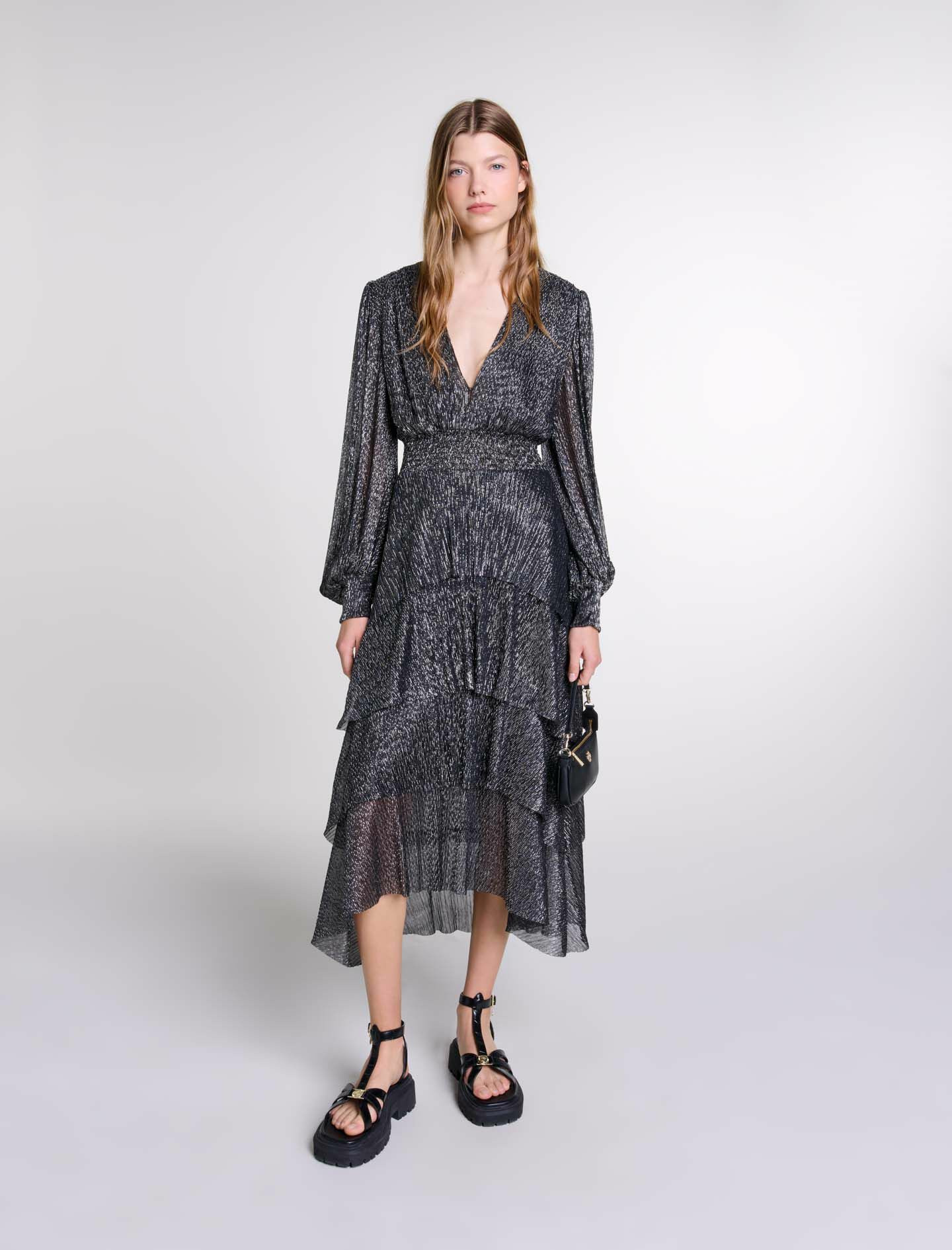 Robe à volants